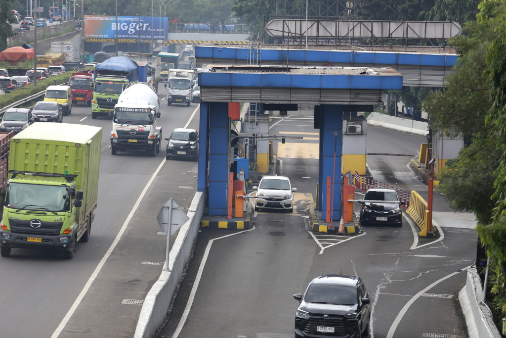 Pemerintah akan menyiapkan diskon tarif tol jelang libur mudik Lebaran (Ashar/SinPo.id)