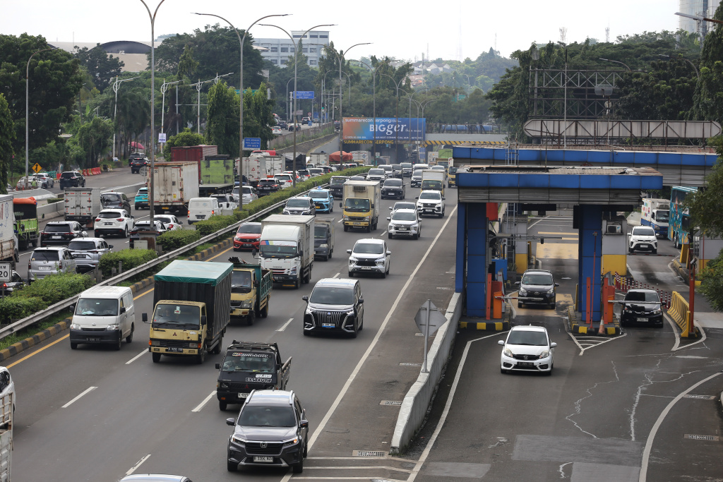 Pemerintah akan menyiapkan diskon tarif tol jelang libur mudik Lebaran (Ashar/SinPo.id)