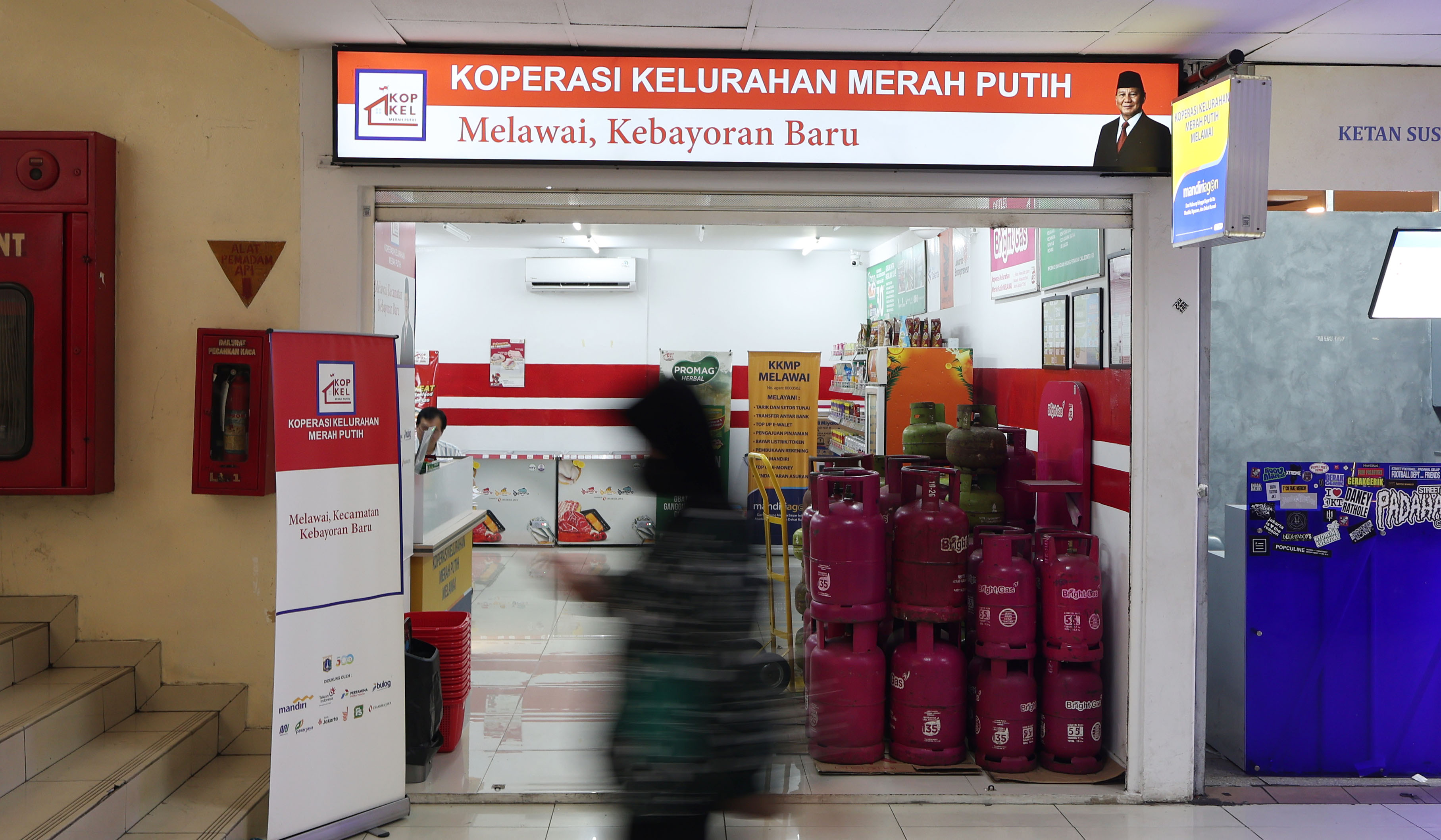 Suasana Koperasi Merah Putih. (Agus Priatna/SinPo.id)