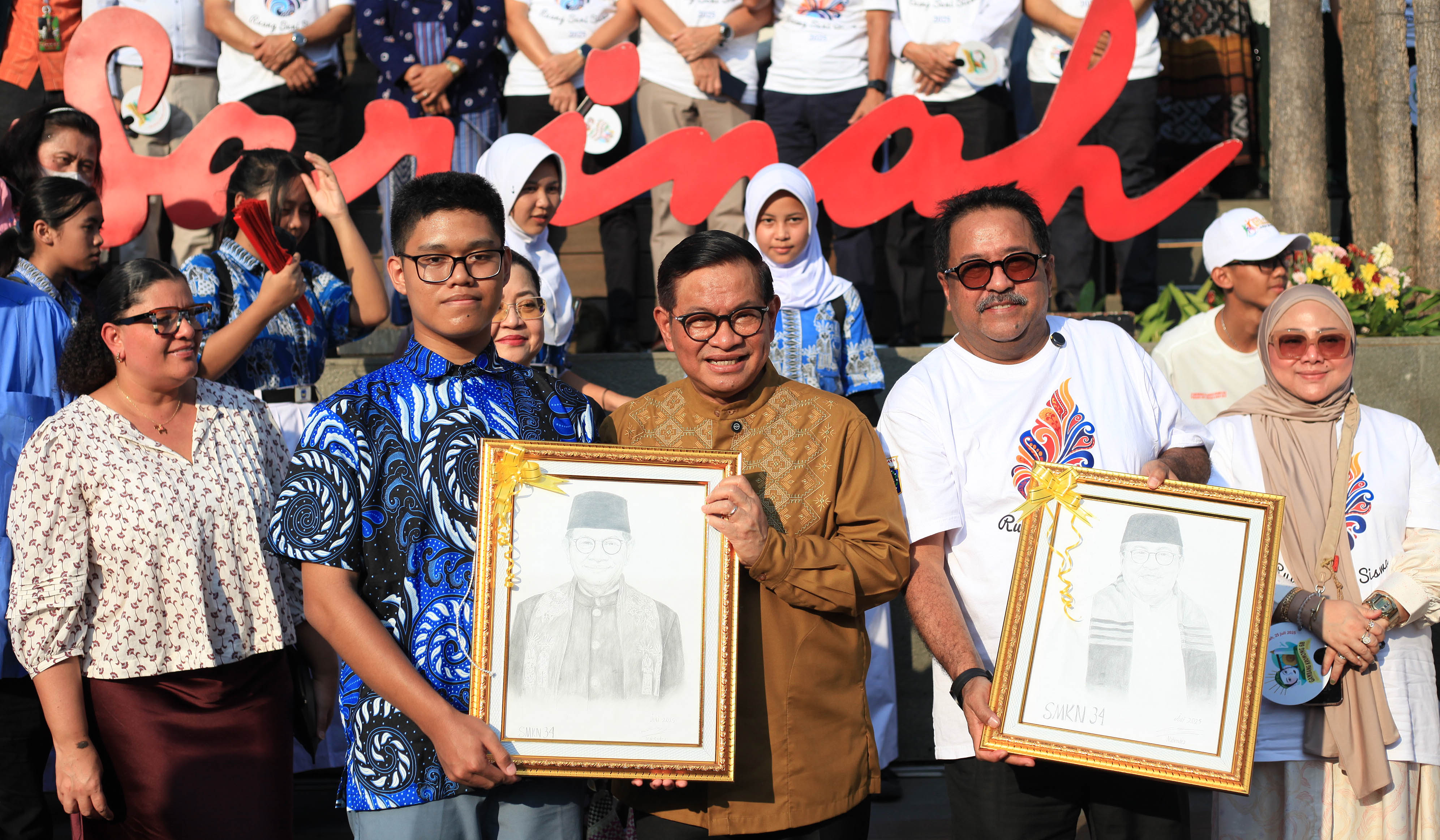 Pemprov DKI Jakarta gelar Ruang Senin Siswa 2025. (Agus Priatna/SinPo.id)