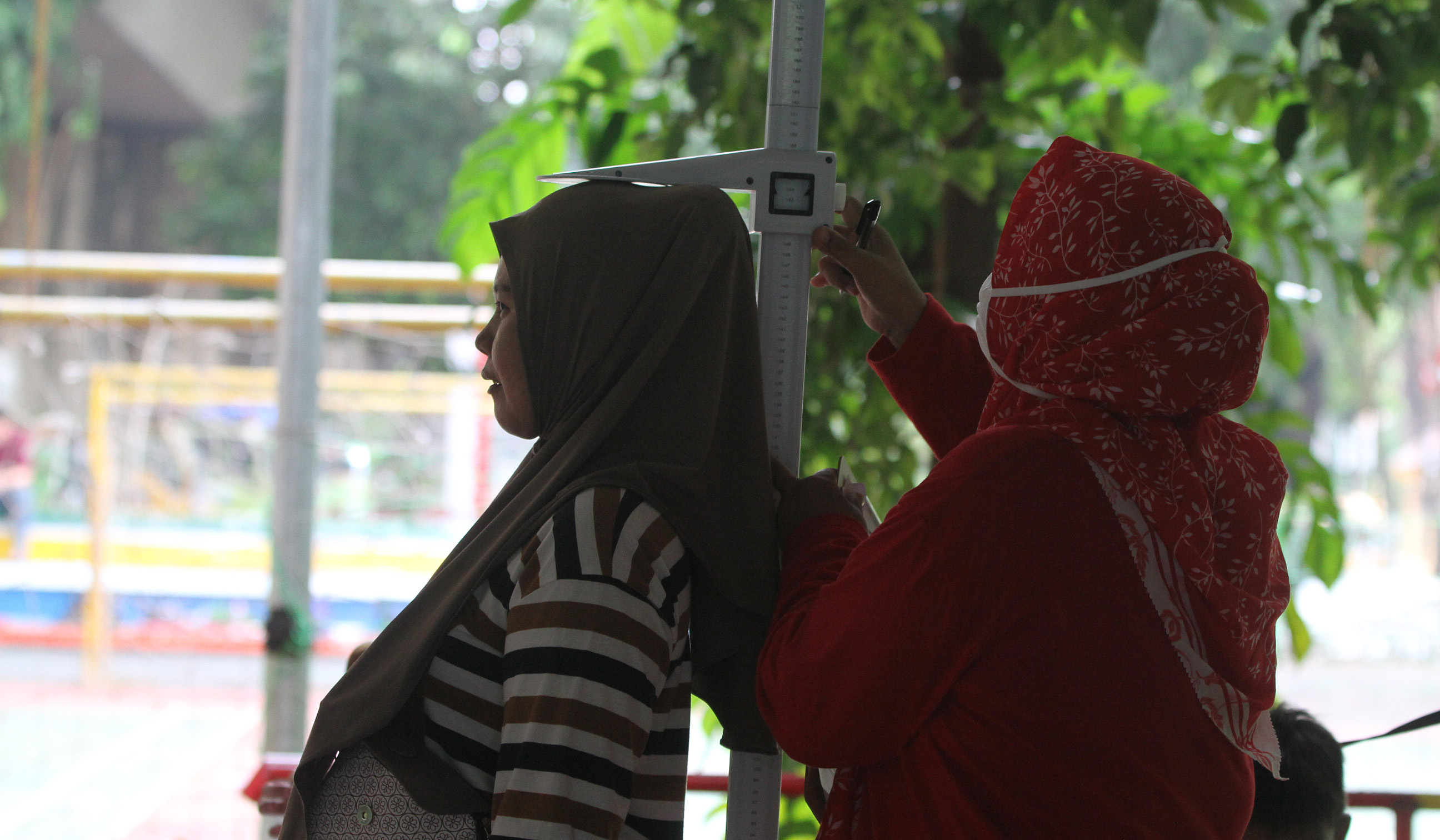 Pemprov DKI gelar skrining TBC. (Agus Priatna/SinPo.id)