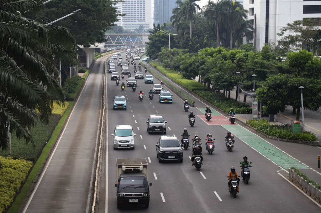 Pemprov DKI Jakarta bebaskan pajak kendaraan bermotor (Ashar/SinPo.id)