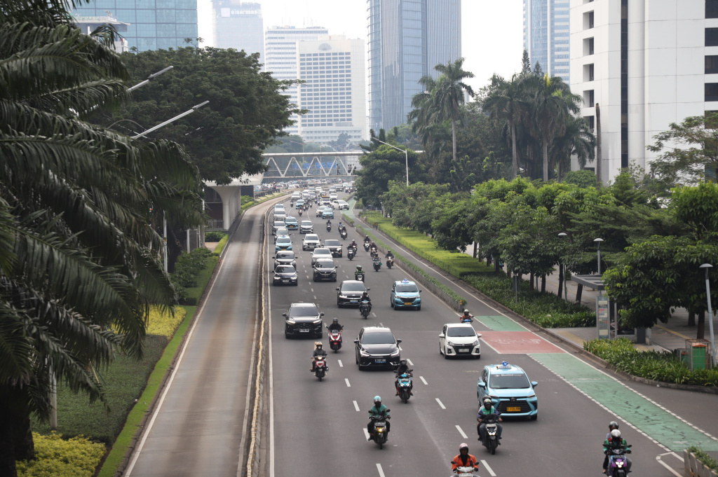 Pemprov DKI Jakarta bebaskan pajak kendaraan bermotor (Ashar/SinPo.id)