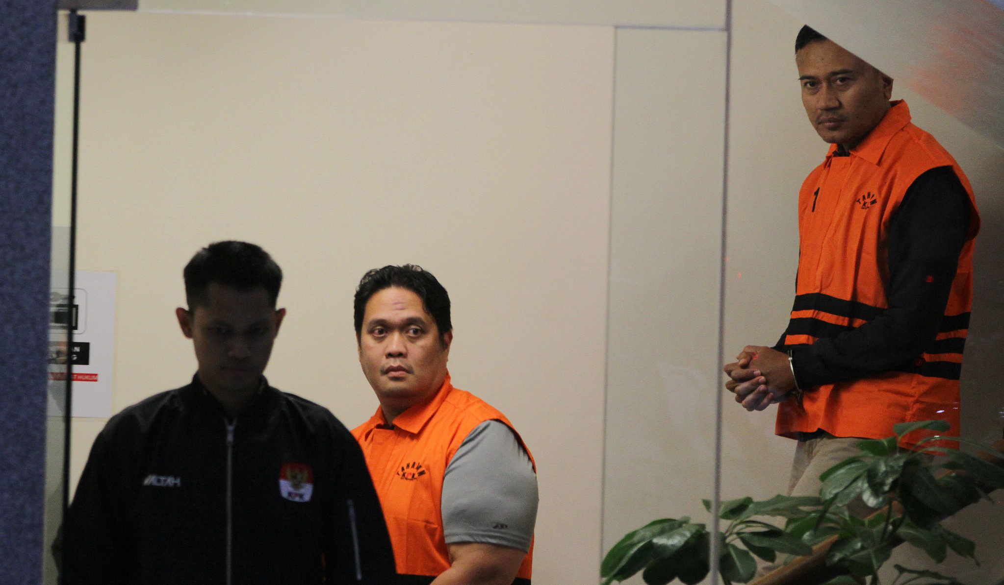 Konferensi pers penahanan pejabat Kejari. (Agus Priatna/SinPo.id)