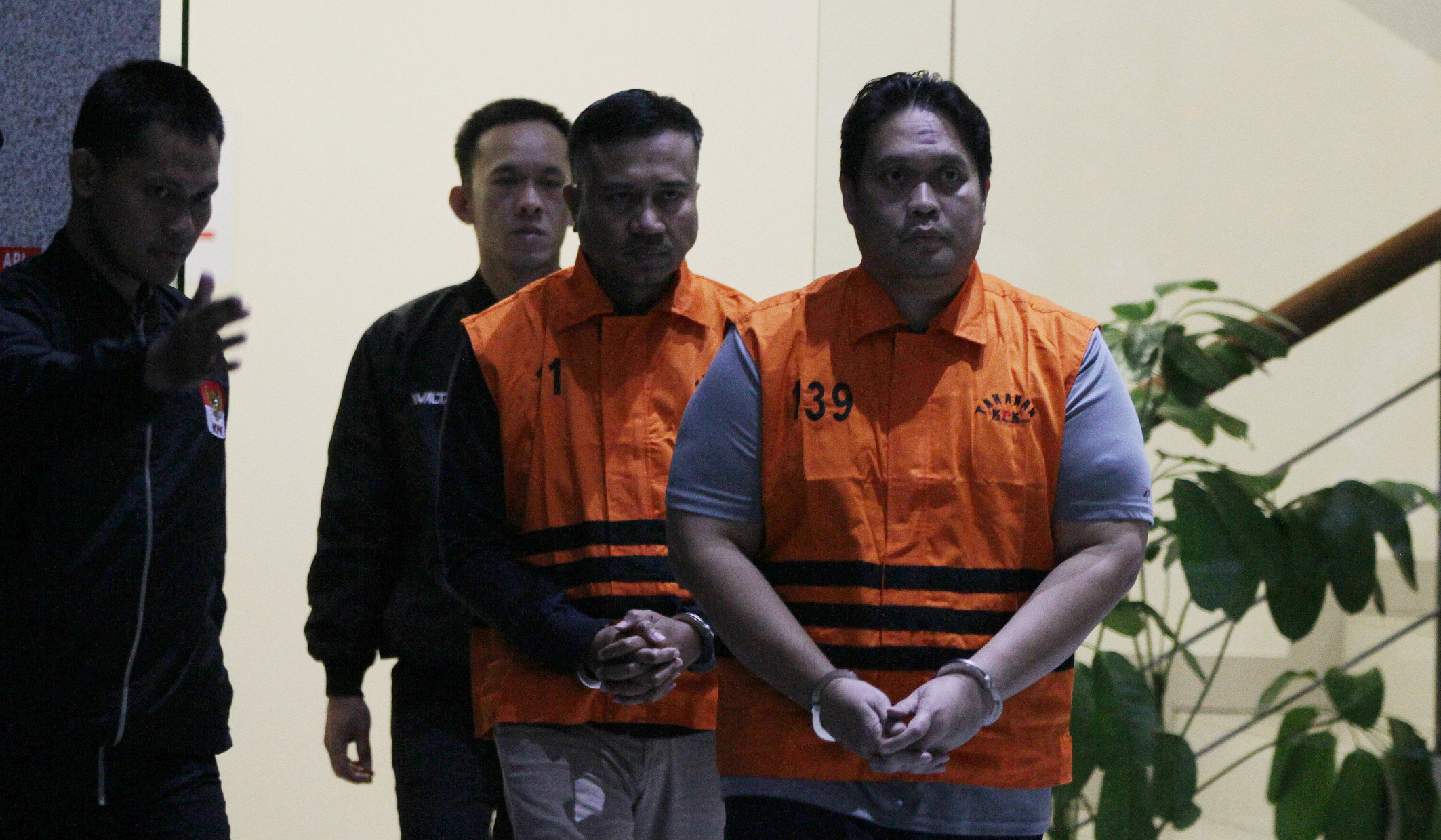 Konferensi pers penahanan pejabat Kejari. (Agus Priatna/SinPo.id)