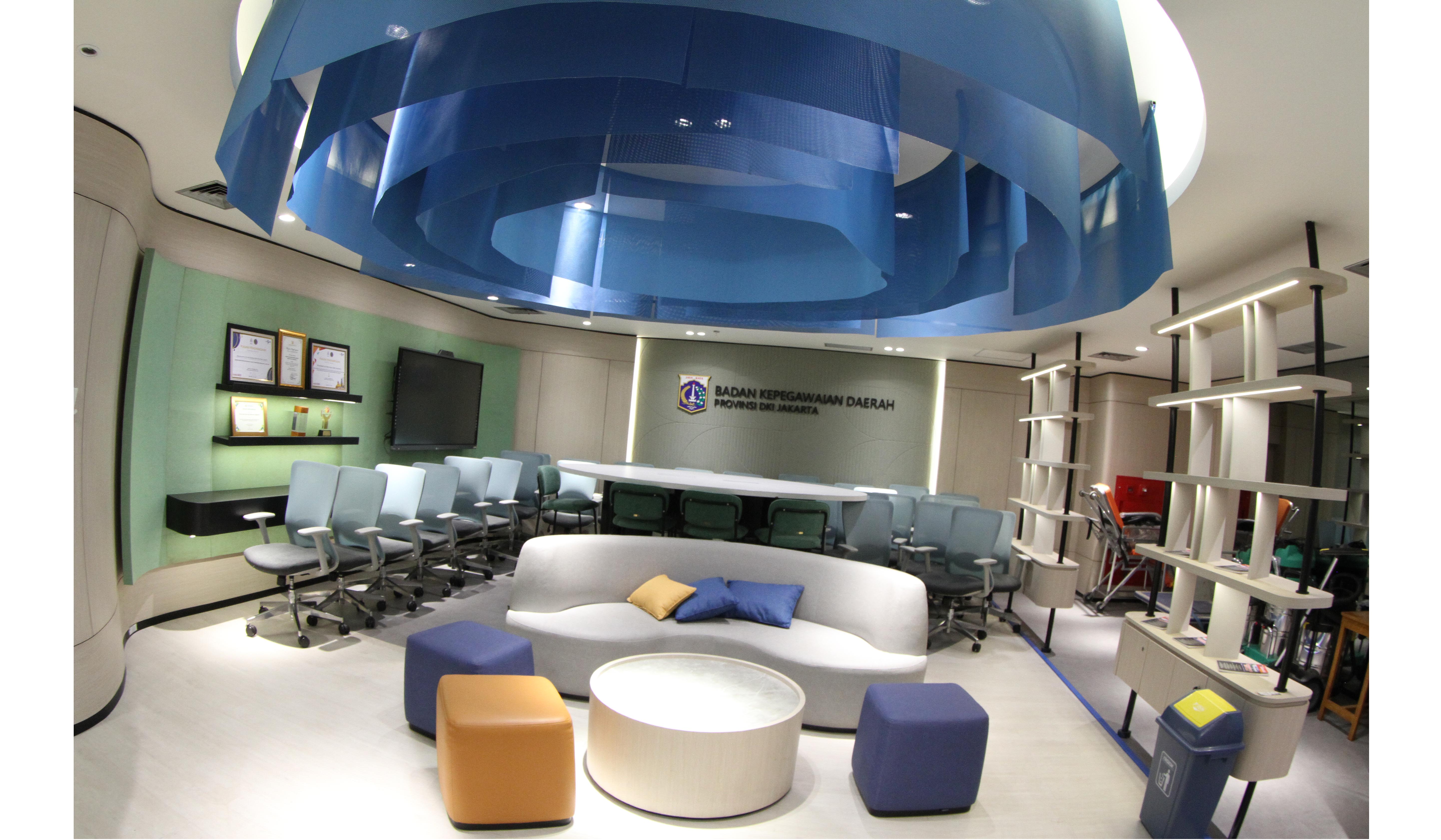 Penerapan WFH ASN Balaikota, Jakarta. (Agus Priatna/SinPo.id)