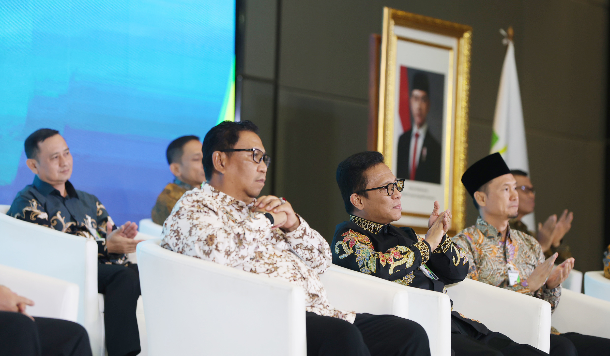 Penetapan jajaran Direksi dan Dewas BPJS Ketenagakerjaan 2026-2031. (Agus Priatna/SinPo.id)