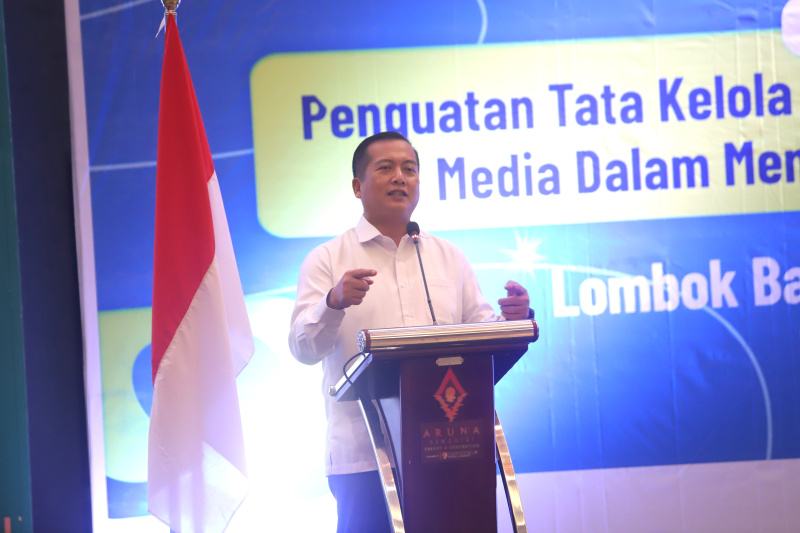 Gubernur Nusa Tenggara Barat (NTB) Lalu Muhammad Iqbal. (Ashar/SinPo.id)