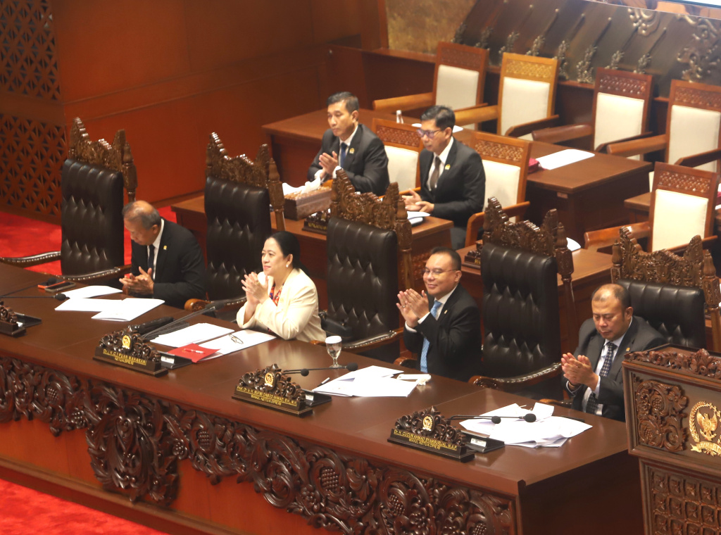 DPR dalam peringati Hari Kartini, Sahkan RUU PPRT menjadi UU (Ashar/SinPo.id)