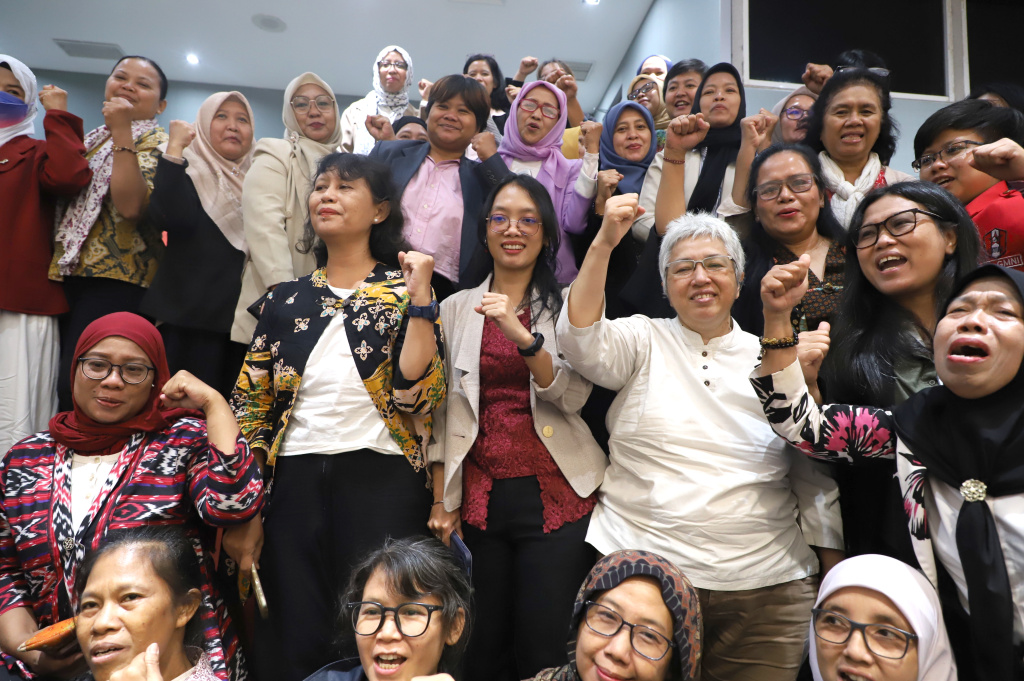 DPR dalam peringati Hari Kartini, Sahkan RUU PPRT menjadi UU (Ashar/SinPo.id)