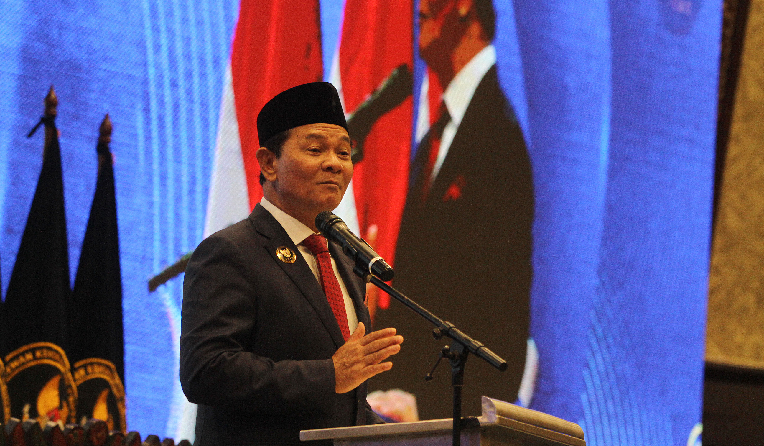 DKPP gelar pelantikan TPD. (Agus Priatna/SinPo.id)