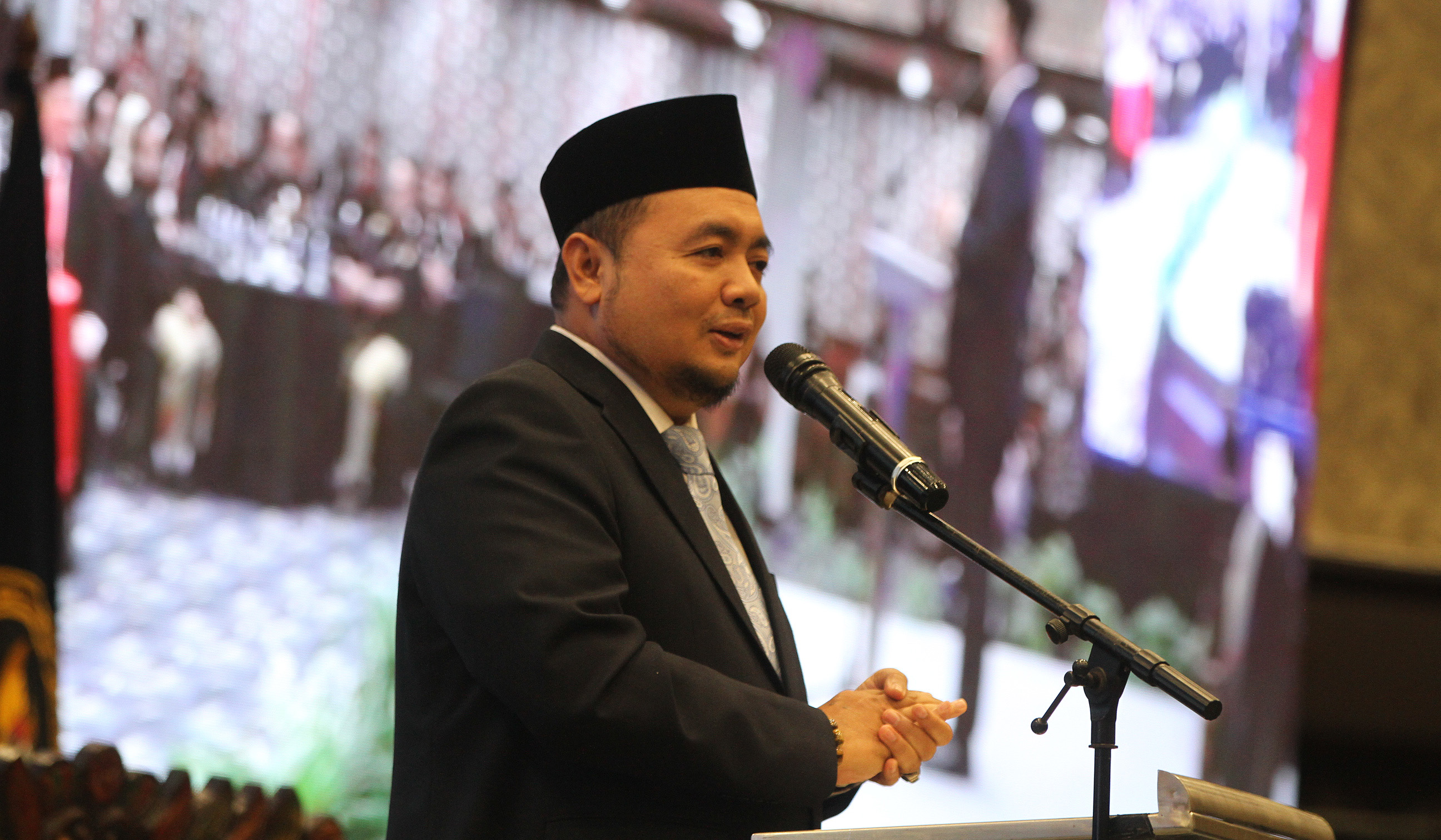 DKPP gelar pelantikan TPD. (Agus Priatna/SinPo.id)