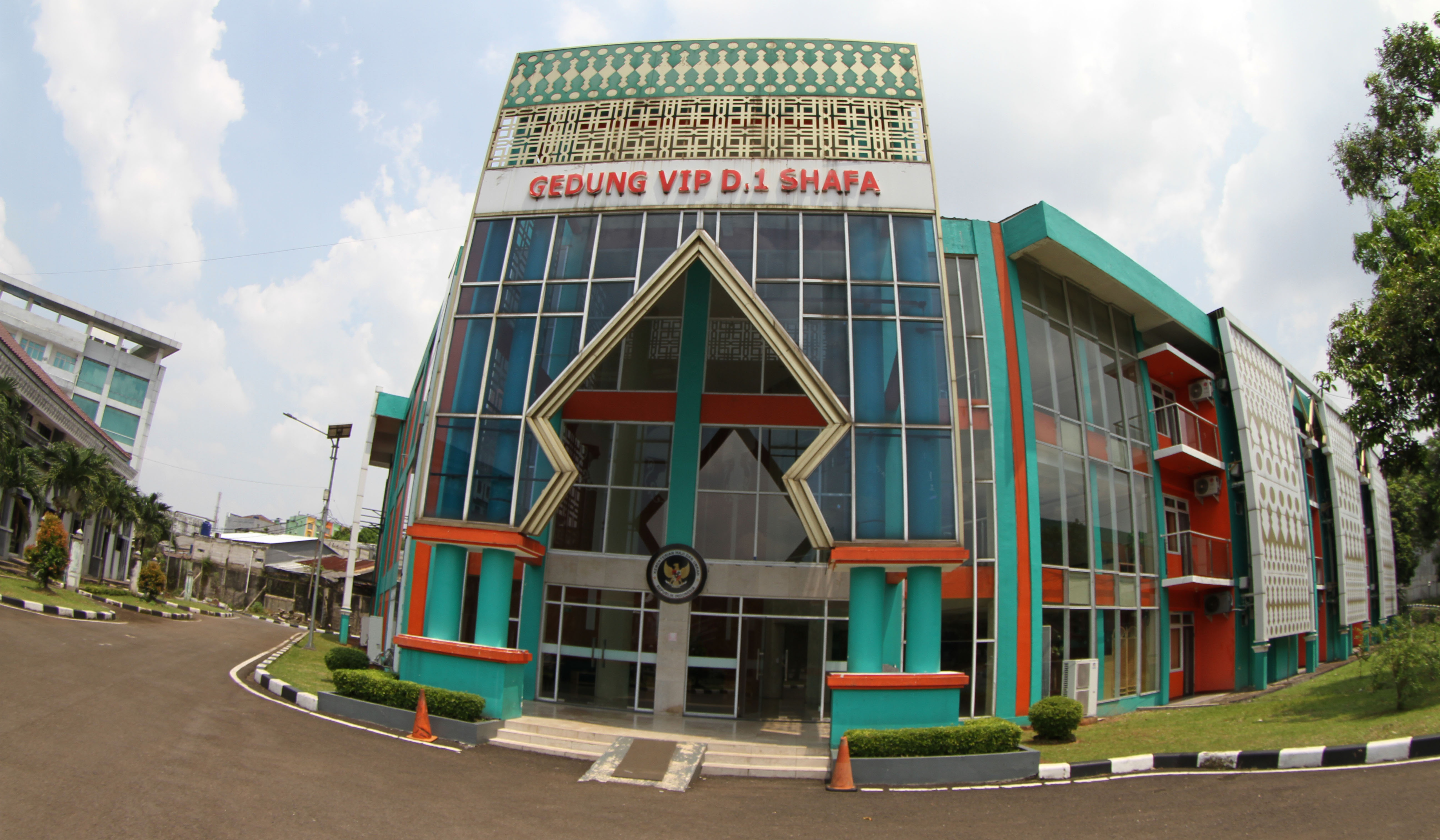 Persiapan asrama Haji Pondok Gede. (Agus Priatna/SinPo.id)