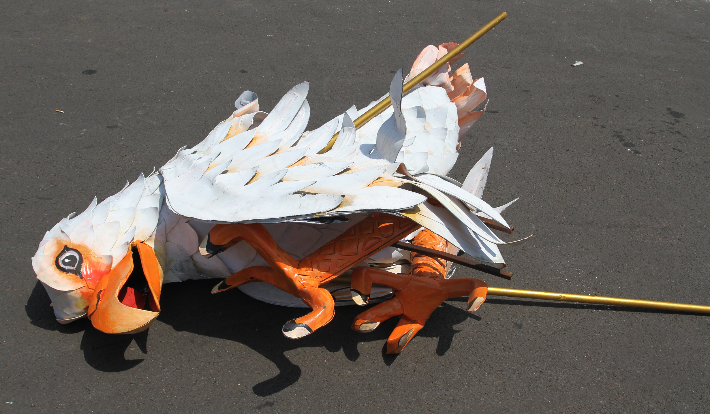 Persiapan Karnaval Kemerdekaan. (Agus Priatna/SinPo.id)