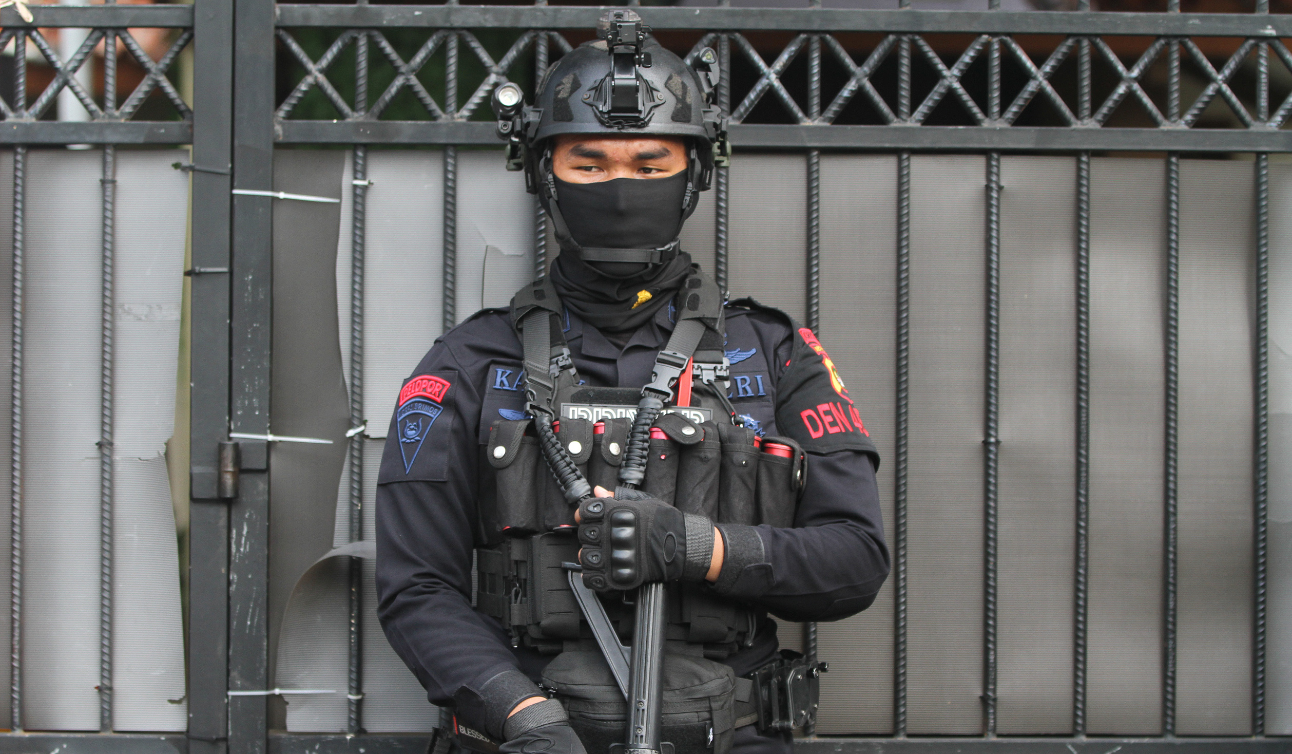 Lokasi SMA 72 Jakarta. (Agus Priatna/SinPo.id)