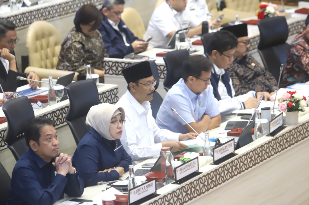 Pimpinan DPR menggelar Rapat konsultasi perbaikan tata kelola jaminan sosial kesehatan terintegrasi (Ashar/SinPo.id)