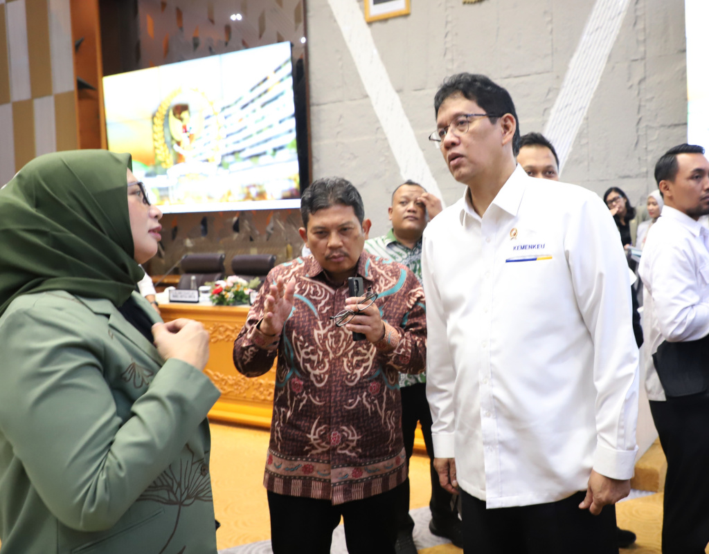 Pimpinan DPR menggelar Rapat konsultasi perbaikan tata kelola jaminan sosial kesehatan terintegrasi (Ashar/SinPo.id)