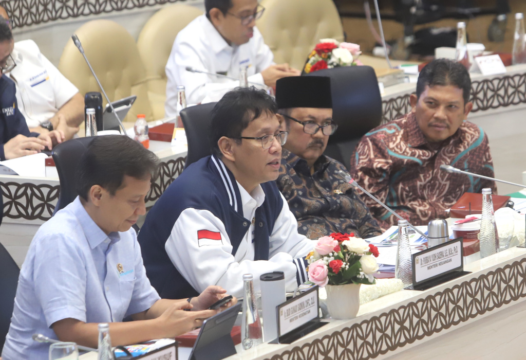 Pimpinan DPR menggelar Rapat konsultasi perbaikan tata kelola jaminan sosial kesehatan terintegrasi (Ashar/SinPo.id)