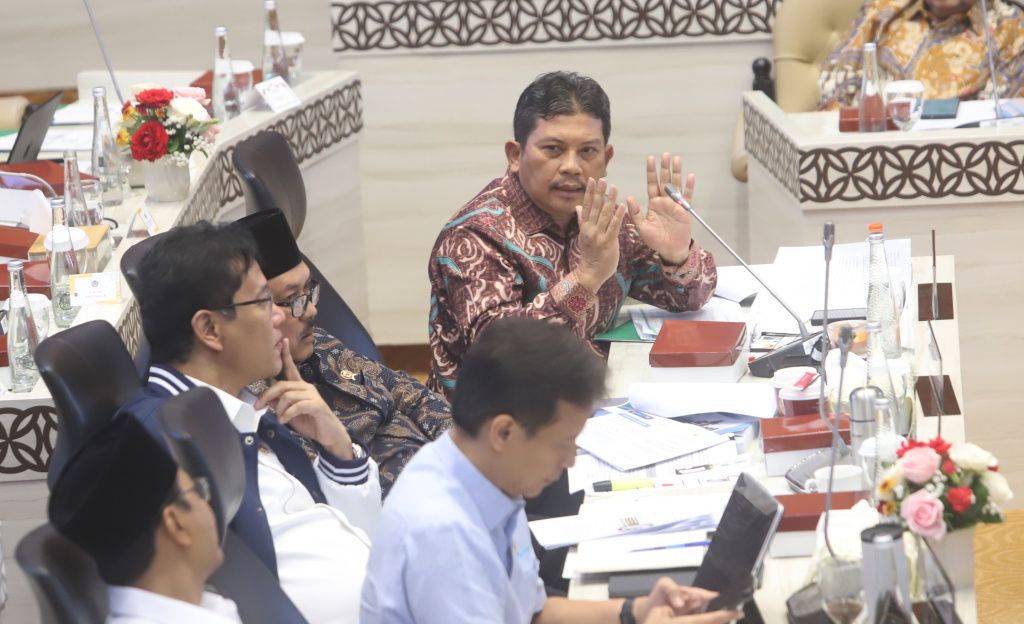 Pimpinan DPR menggelar Rapat konsultasi perbaikan tata kelola jaminan sosial kesehatan terintegrasi (Ashar/SinPo.id)