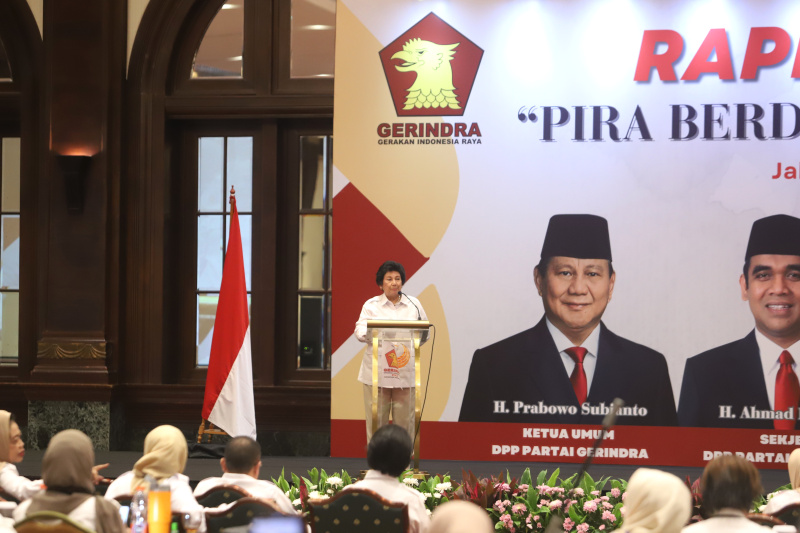 Ketua Harian Gerindra Prof Sufmi Dasco Ahmad menghadiri Rapimnas 2025 PIRA dengan mengusung tema