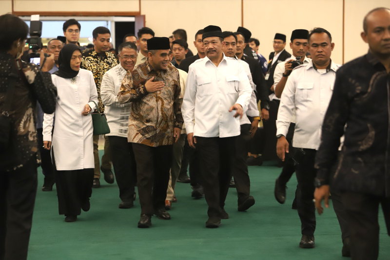 Ketua MPR RI dukung Baznas untuk berikan bantuan kemanusiaan Palestina (Ashar/SinPo.id)