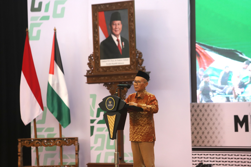 Ketua MPR RI dukung Baznas untuk berikan bantuan kemanusiaan Palestina (Ashar/SinPo.id)