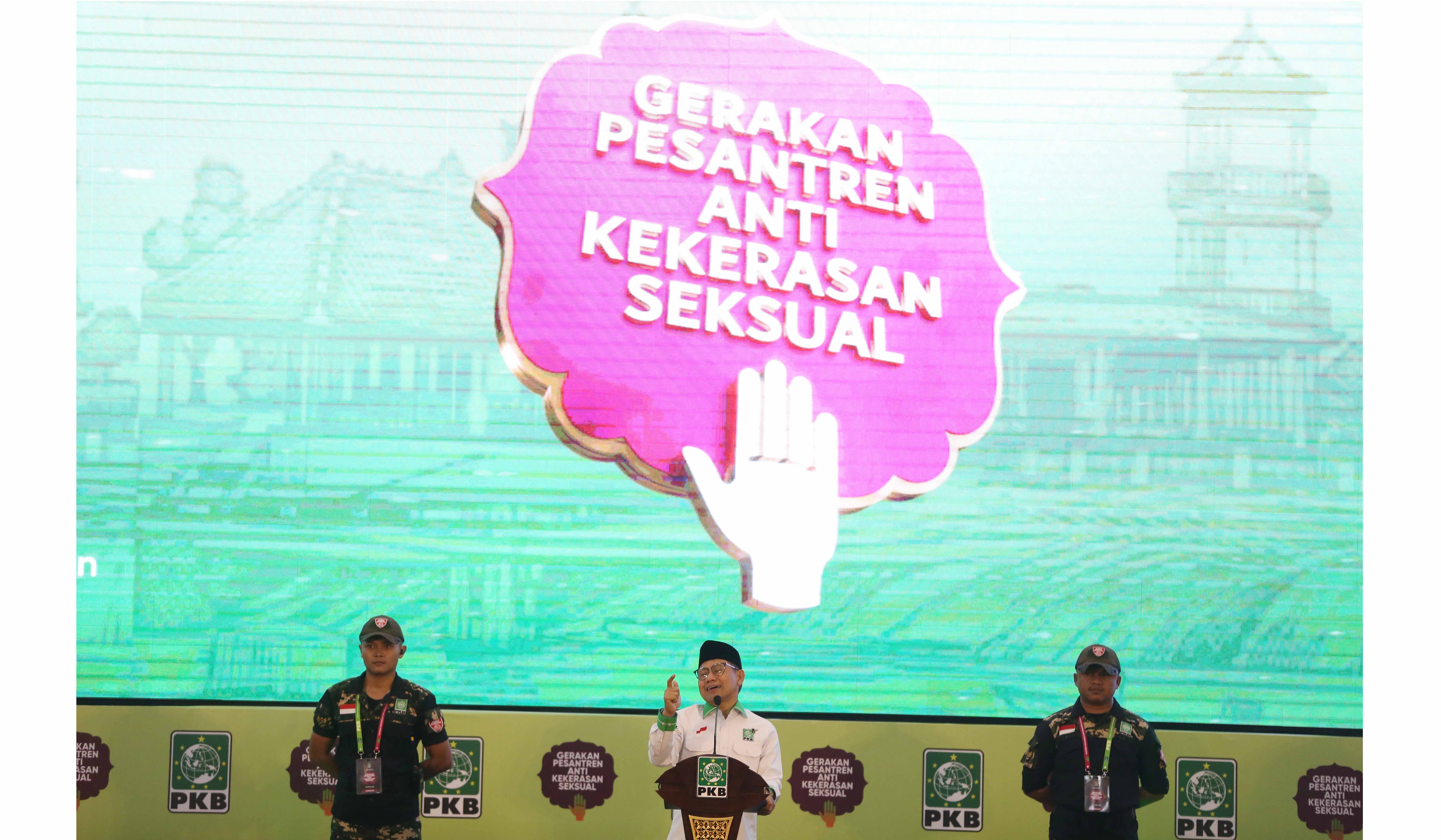 PKB gelar temu nasional pondok pesantren. (Agus Priatna/SinPo.id)