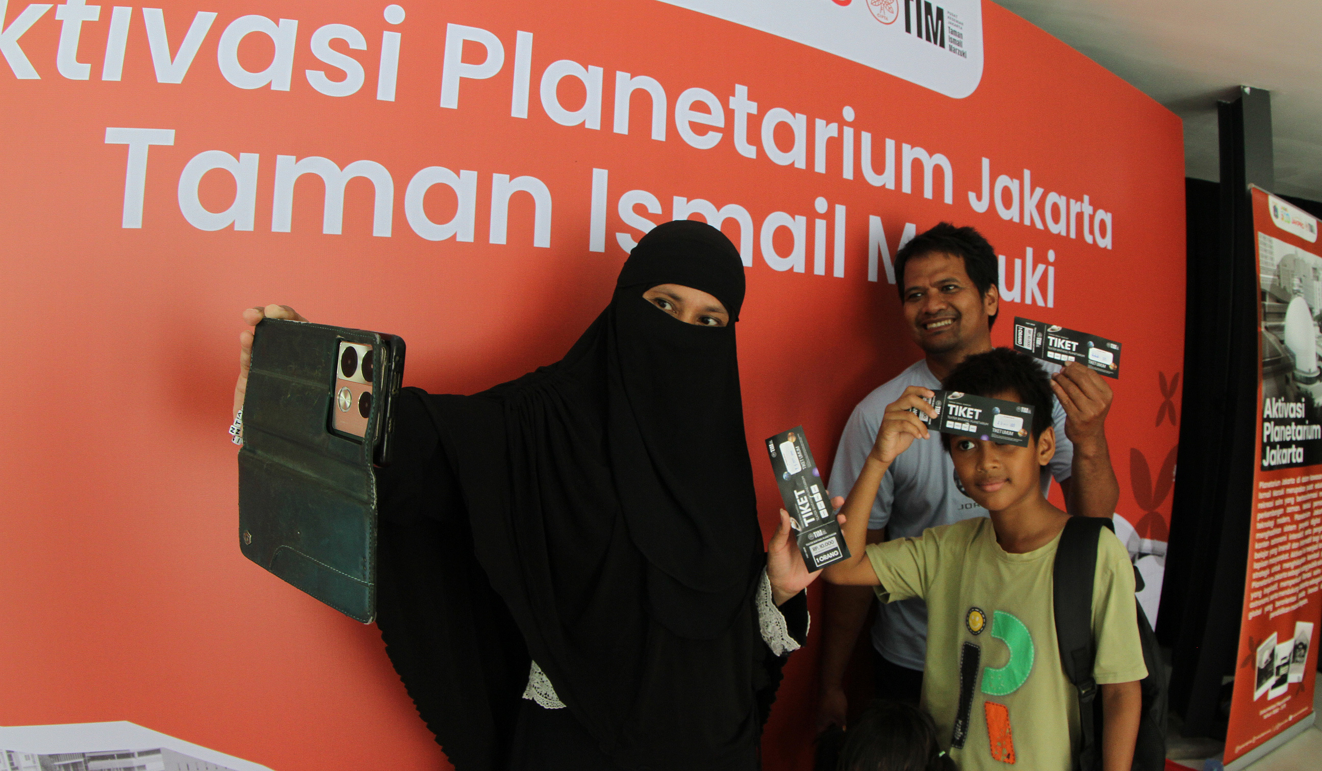 Planetarium resmi dibuka. (Agus Priatna/SinPo.id)