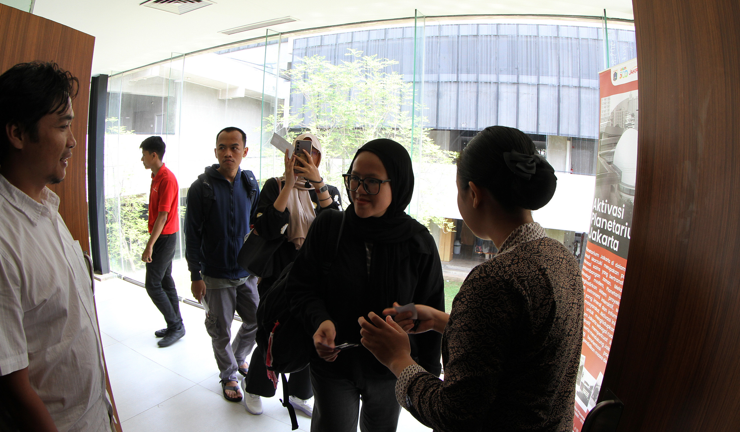 Planetarium resmi dibuka. (Agus Priatna/SinPo.id)