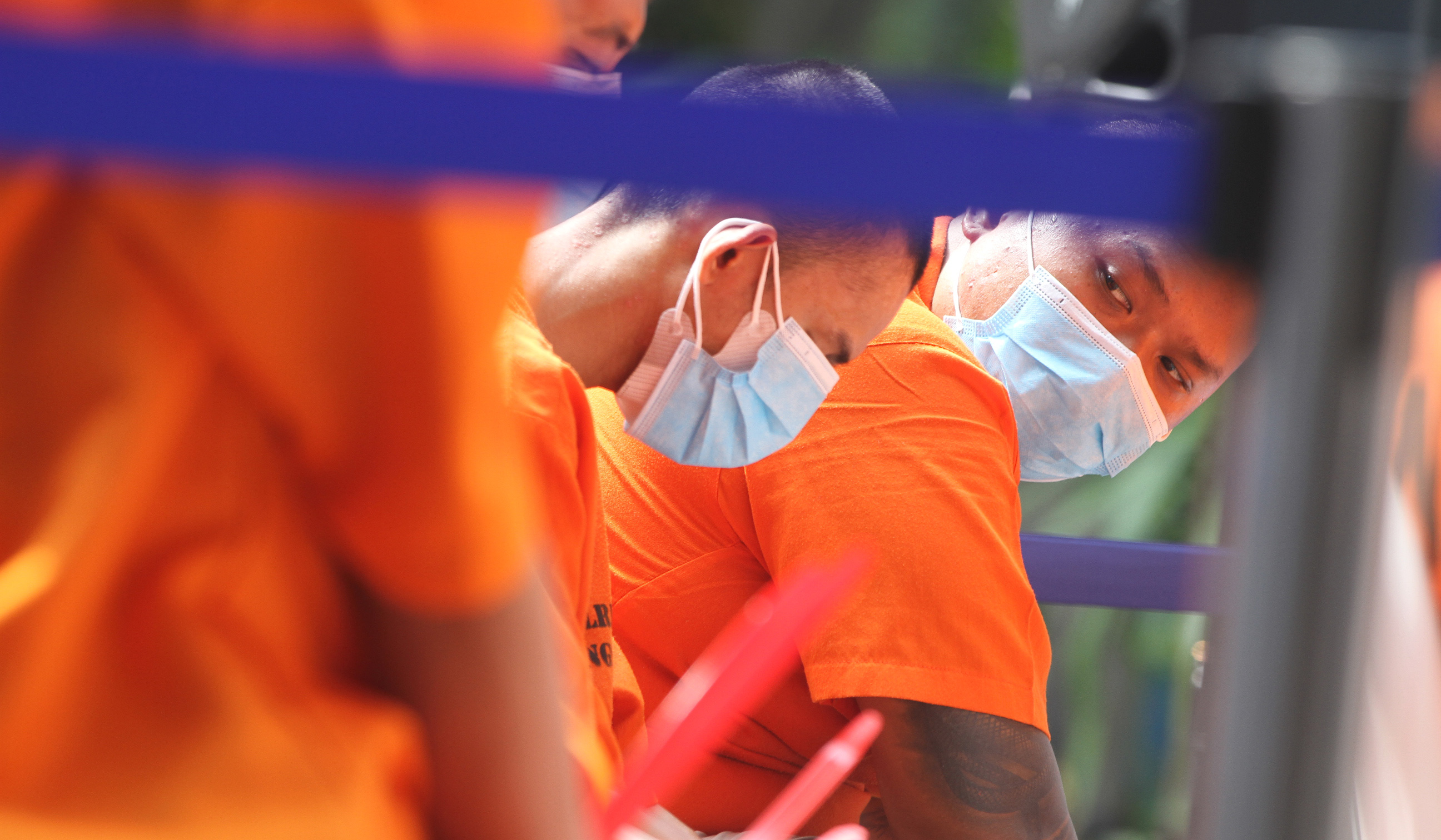Konferensi pers pengungkapan dan pemusnahan narkoba di Polda Metro Jaya. (Agus Priatna/SinPo.id)