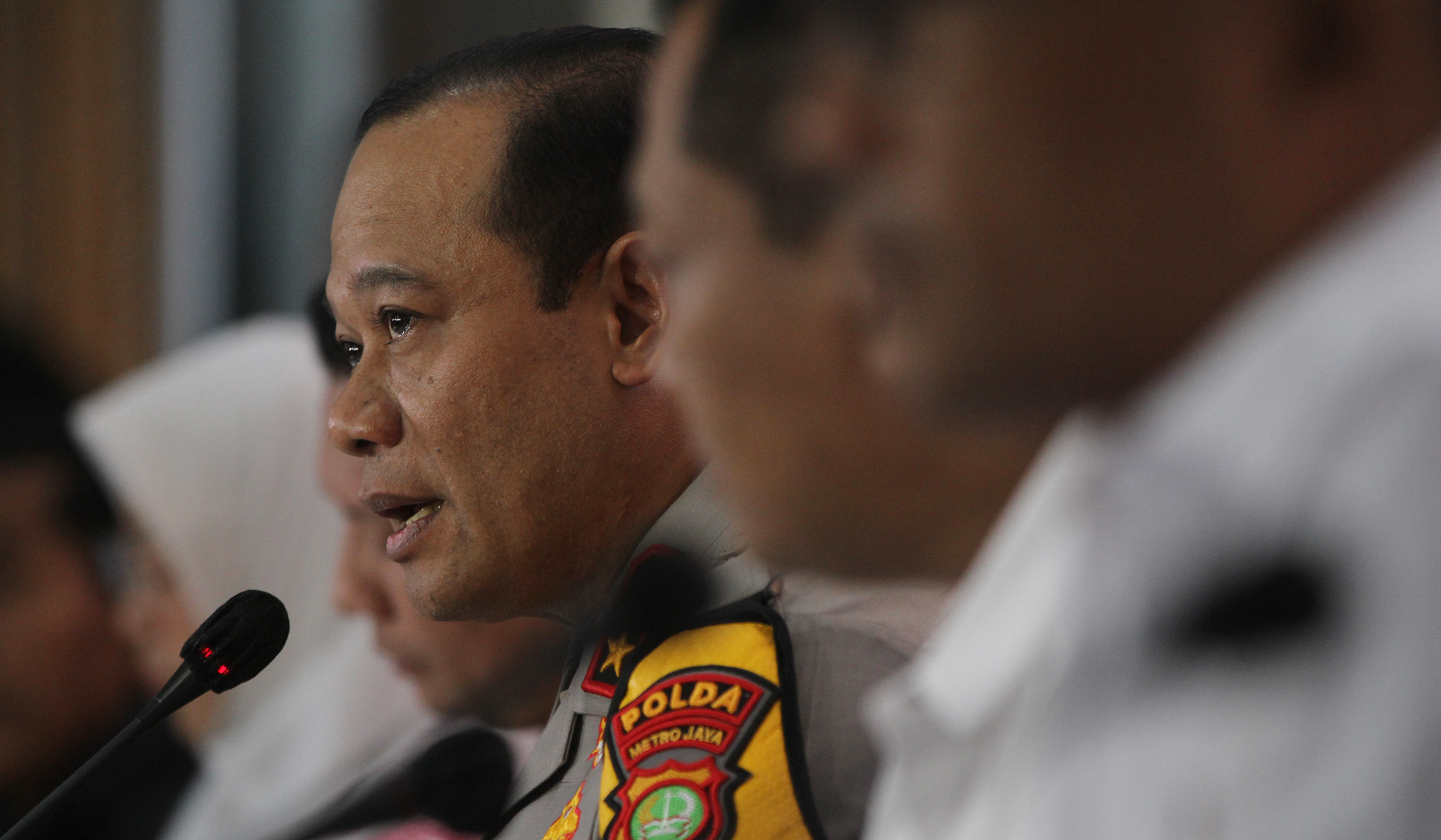 Konferensi pers Polda Metro Jaya. (Agus Priatna/SinPo.id)