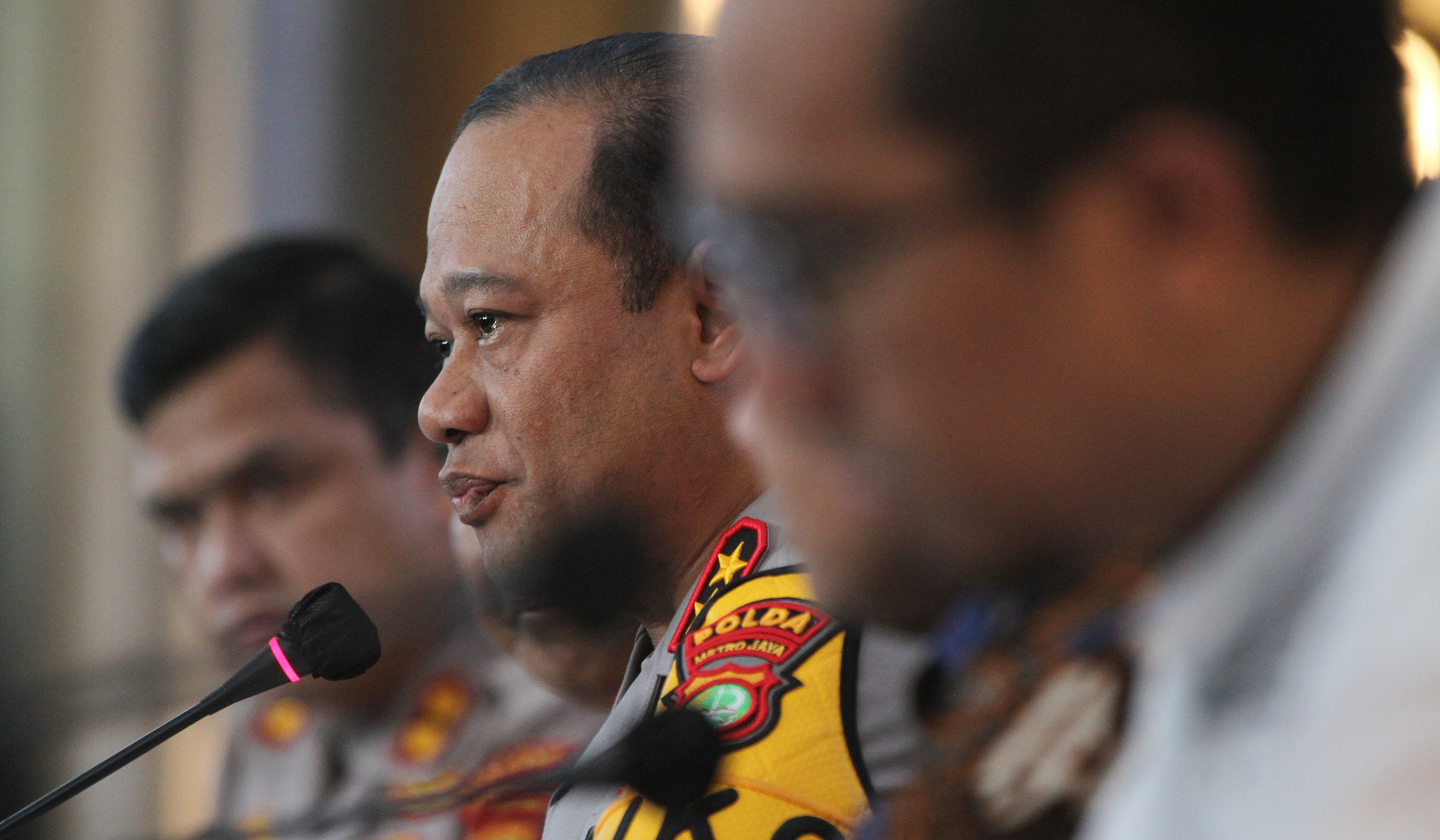 Penetapan tersangka tudingan ijazah palsu Jokowi. (Agus Priatna/SinPo.id)
