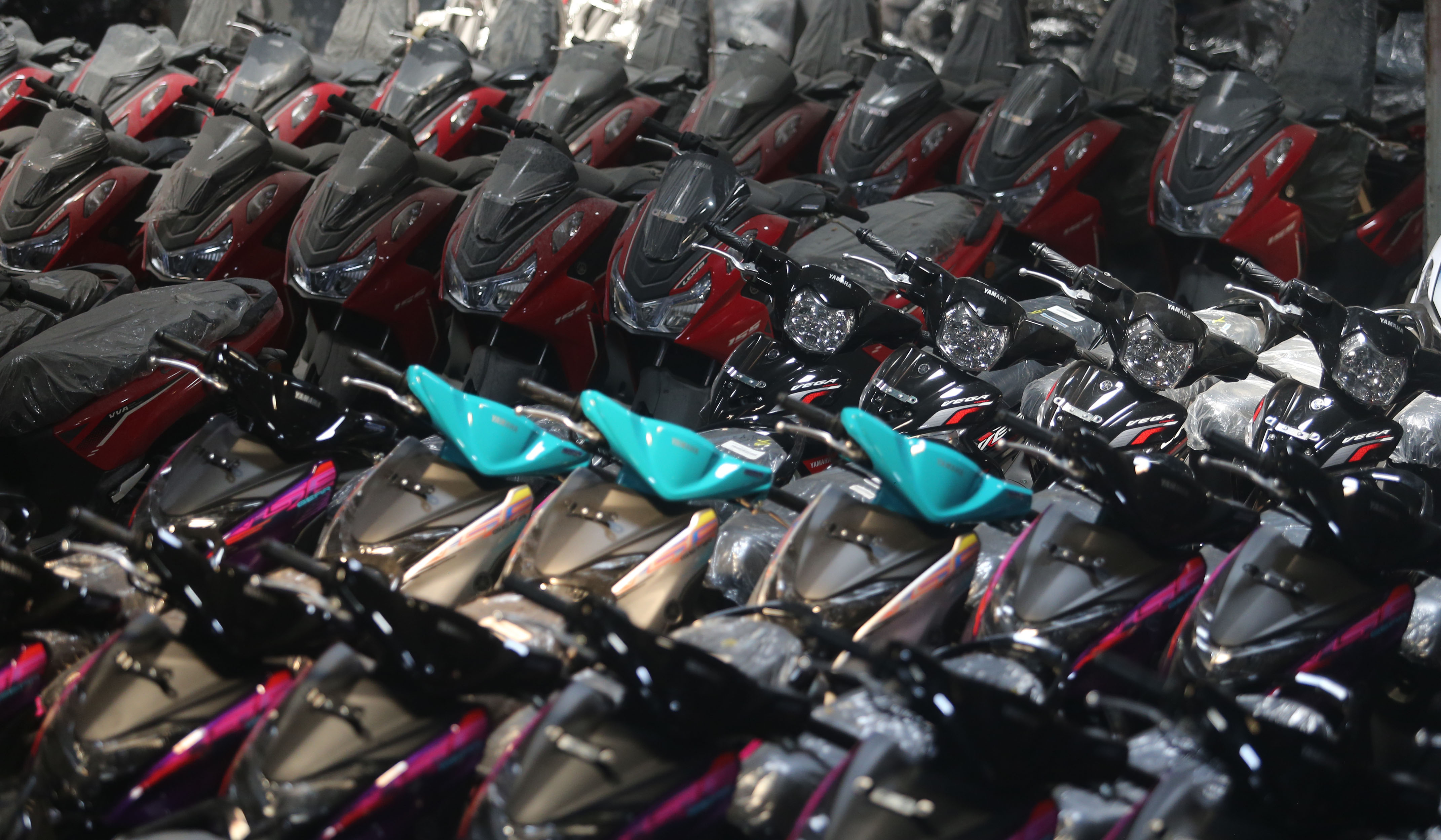 Konferensi pers pengungkapan kasus penadahan motor bodong. (Agus Priatna/SinPo.id)