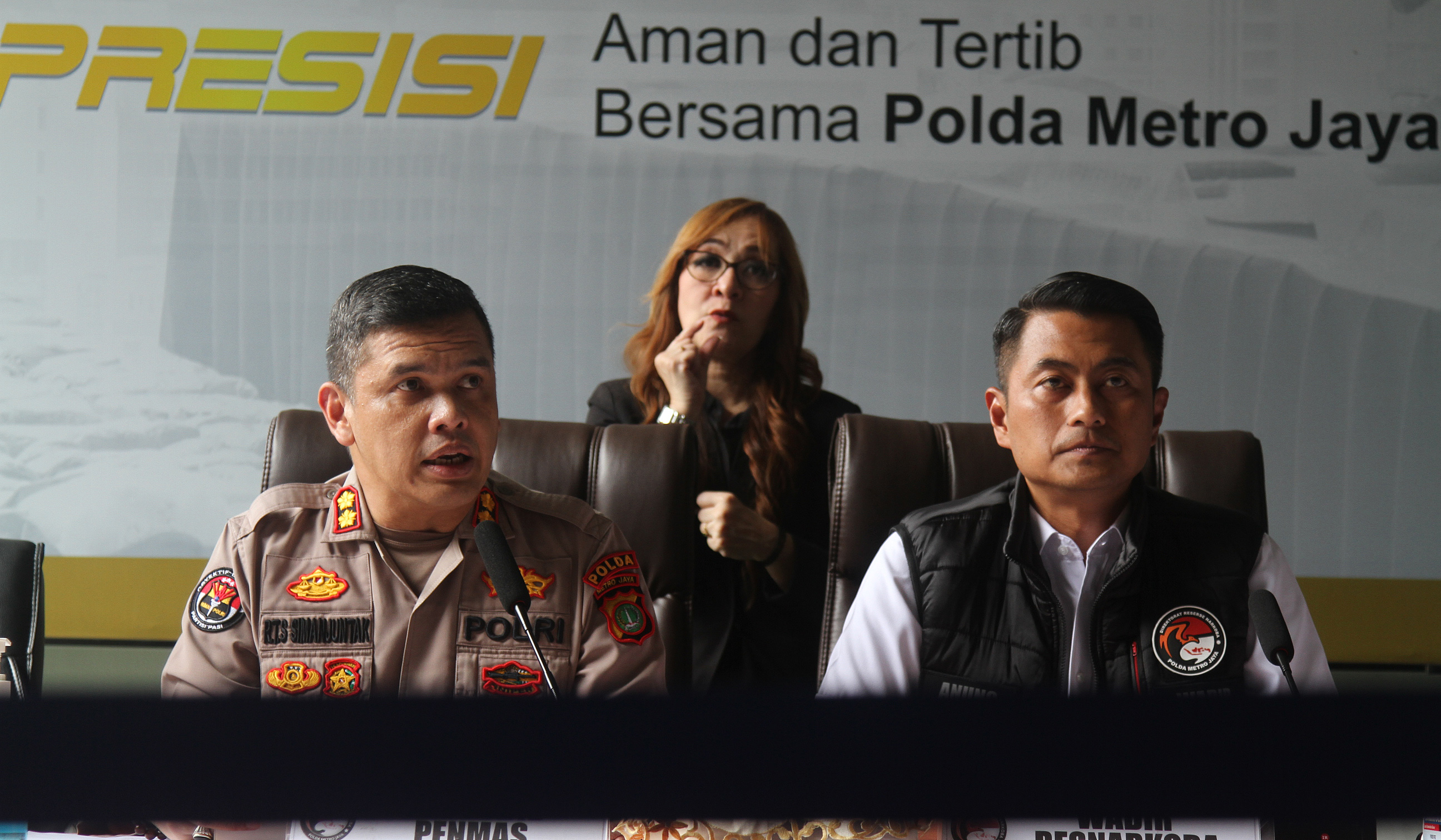 Polda Metro Jaya ungkap peredaran kasus narkotika. (Agus Priatna/SinPo.id)