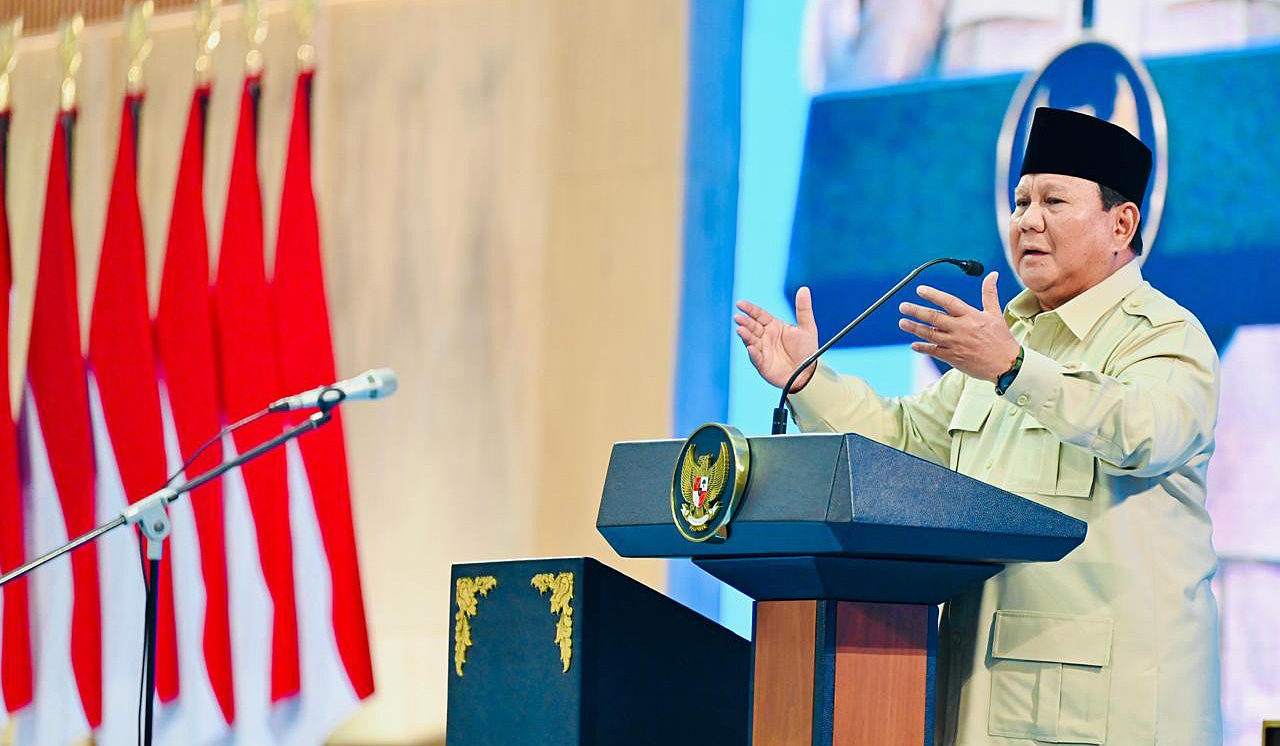 Prabowo undang 1.200 Rektor-Guru Besar ke Istana Negara. (Agus Priatna/SinPo.id/BPMI Setpres)