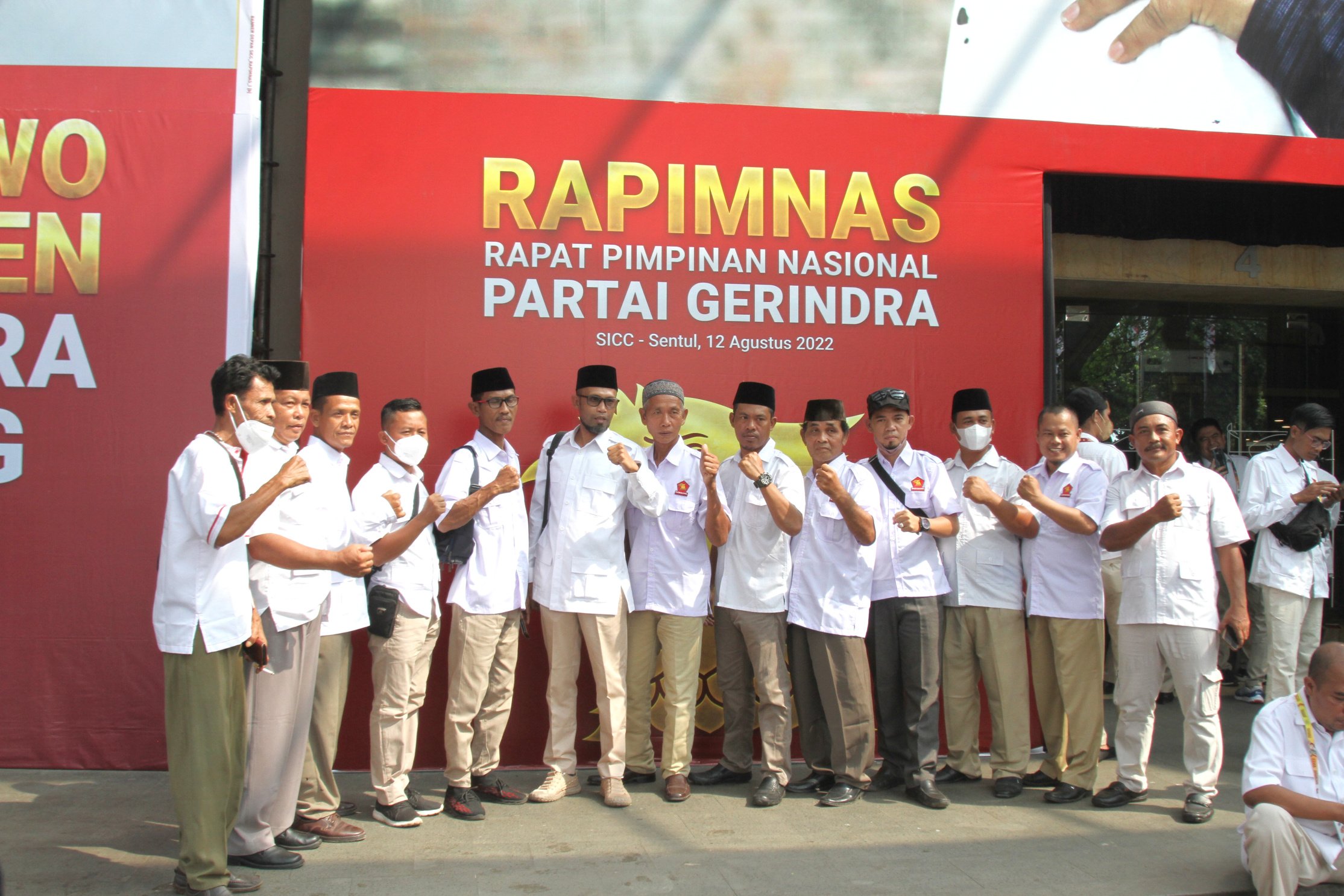 Ketua Umum Gerindra Prabowo Subianto Buka Rapimnas Gerindra 2022 (Ashar/SinPo.id)