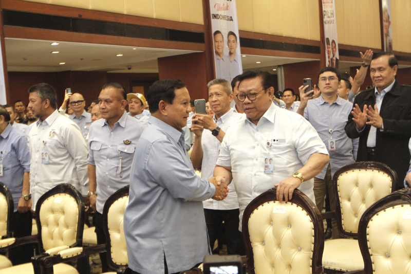 TKN dan TKD Prabowo-Gibran gelar rakornas strategi kemenangan (Ashar/SinPo.id)