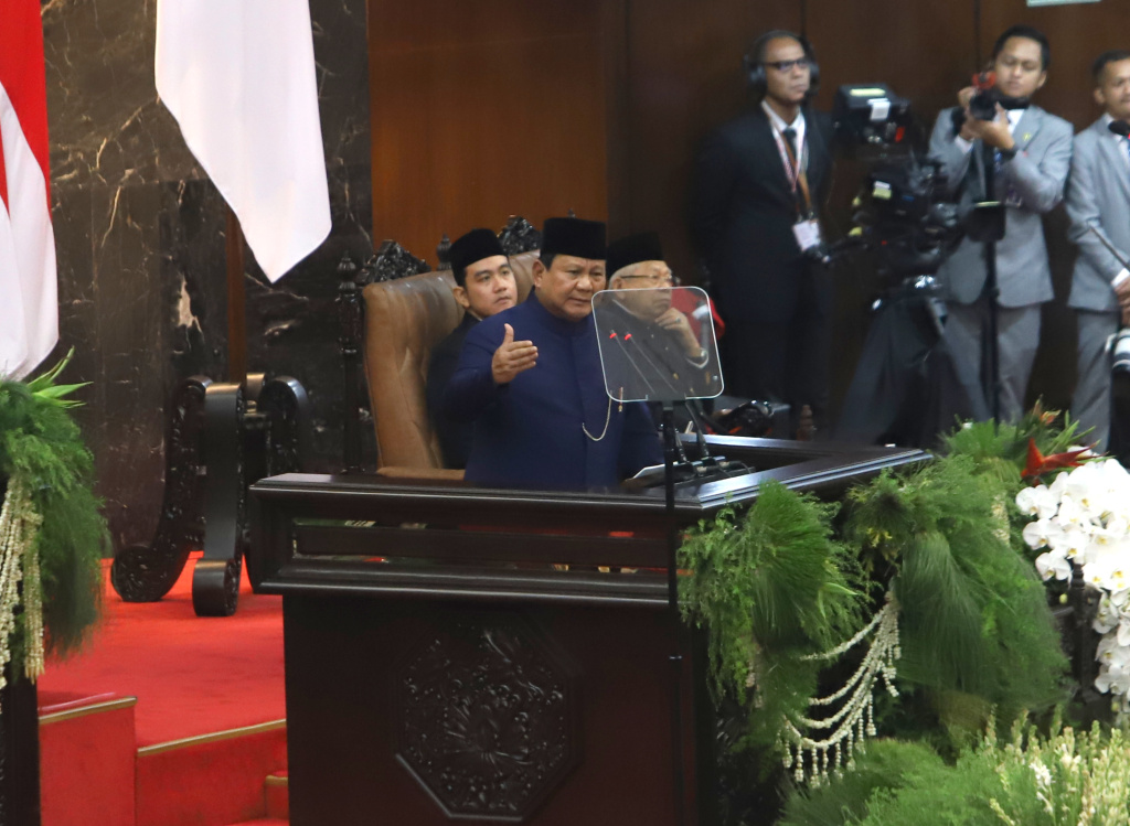 Prabowo-Gibran resmi menjadi Presiden ke-8 dan Wapres RI usai dilantik oleh MPR RI (Ashar/SinPo.id)