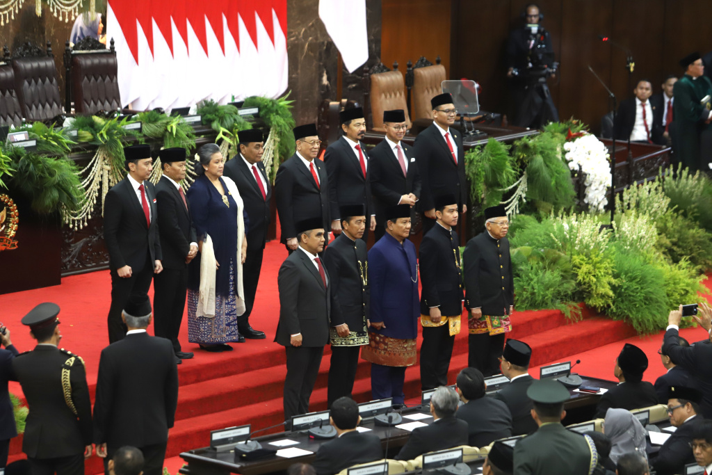 Prabowo-Gibran resmi menjadi Presiden ke-8 dan Wapres RI usai dilantik oleh MPR RI (Ashar/SinPo.id)