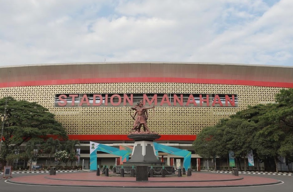 Ketua Umum Partai Gerindra Prabowo Subianto hadiri Harlah PKB Ke-25 di Stadion Manahan Solo (Ashar/Foto:Tim Prabowo/SinPo.id)