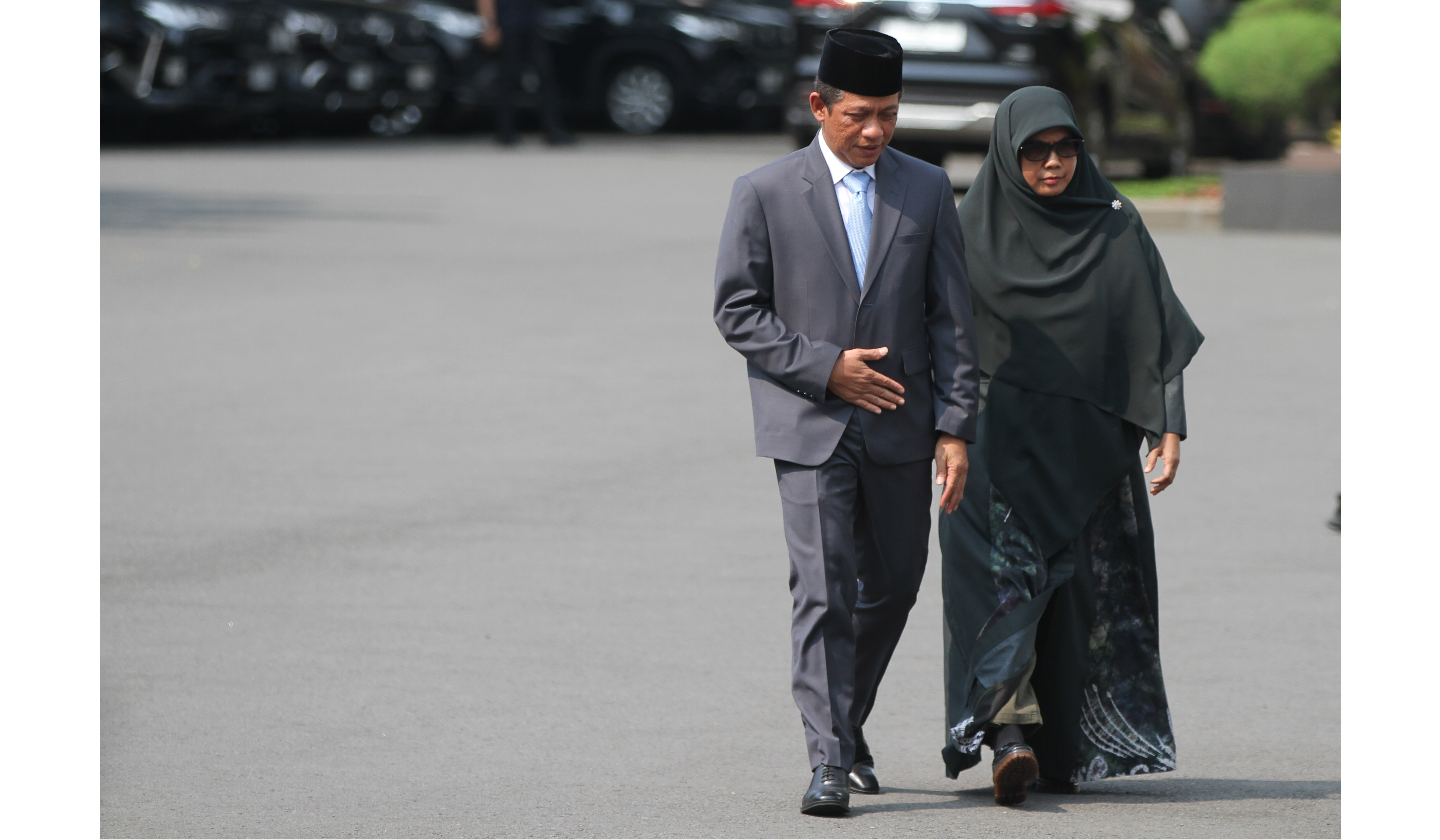 Presiden Prabowo, lantik Wamenko Pangan, Hanif Faisol. (Agus Priatna/SinPo.id)