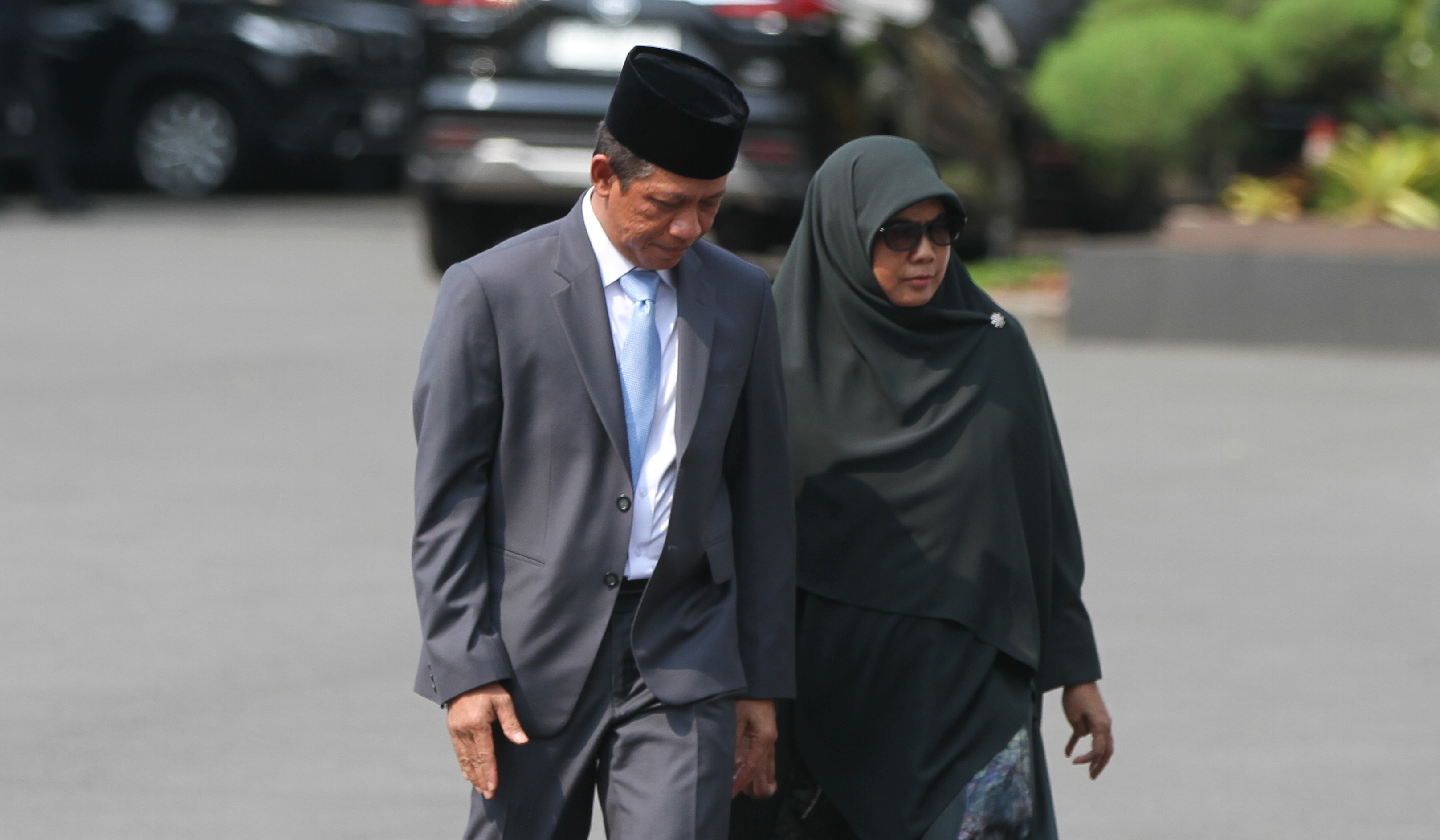 Presiden Prabowo, lantik Wamenko Pangan, Hanif Faisol. (Agus Priatna/SinPo.id)