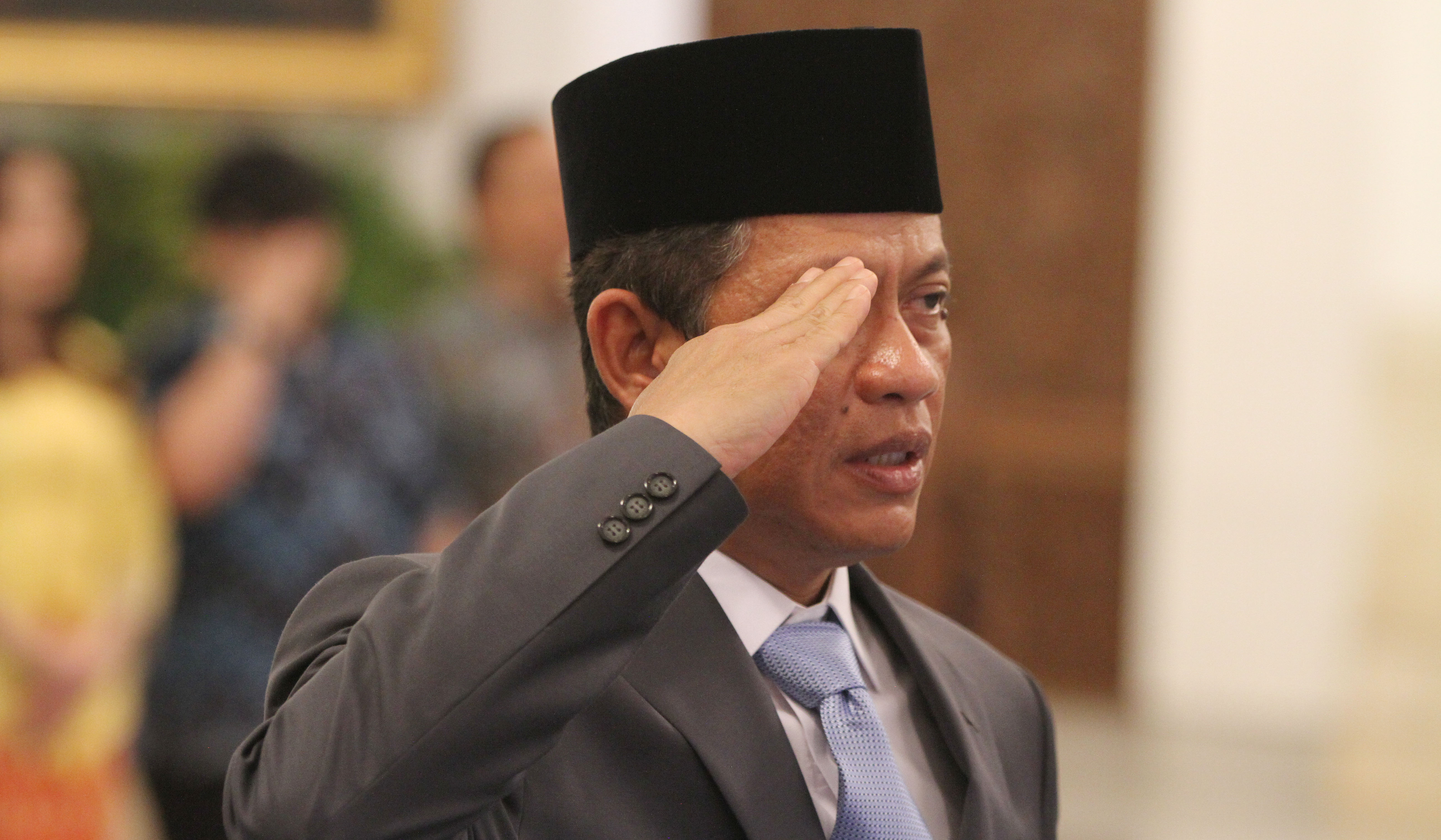 Presiden Prabowo, lantik Wamenko Pangan, Hanif Faisol. (Agus Priatna/SinPo.id)