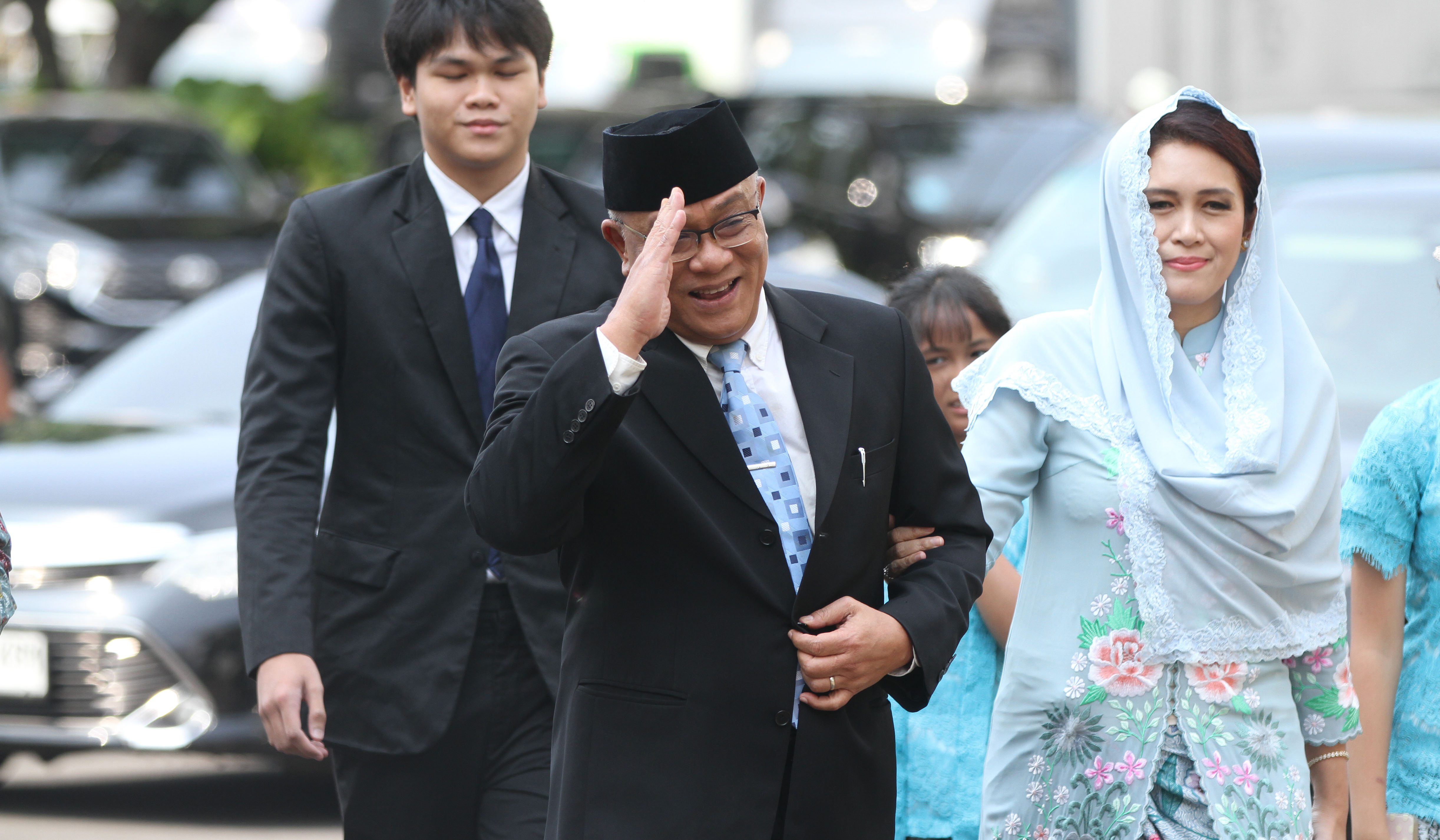 Presiden Prabowo lantik Jumhur Hidayat sebagai Menteri LH. (Agus Priatna/SinPo.id)