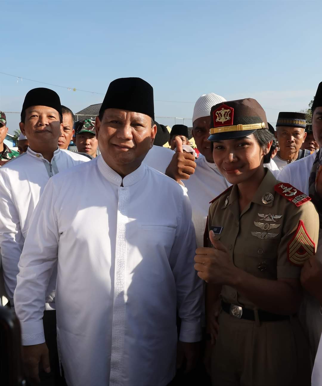 Menteri Pertahanan (Menhan) Prabowo Subianto (Ashar/SinPo.id)