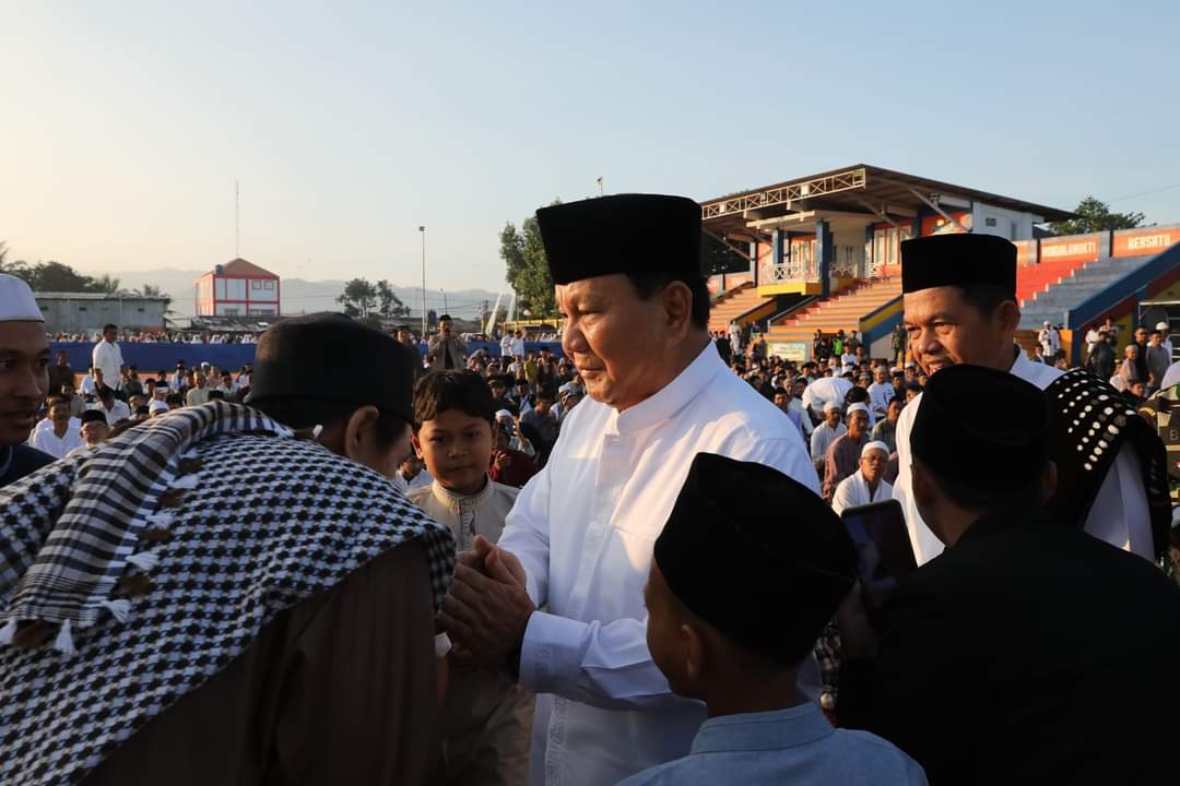 Menteri Pertahanan (Menhan) Prabowo Subianto (Ashar/SinPo.id)