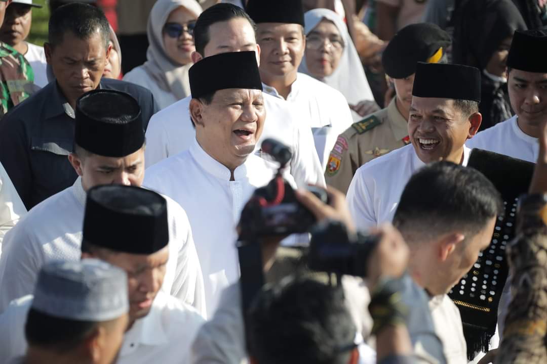 Menteri Pertahanan (Menhan) Prabowo Subianto (Ashar/SinPo.id)