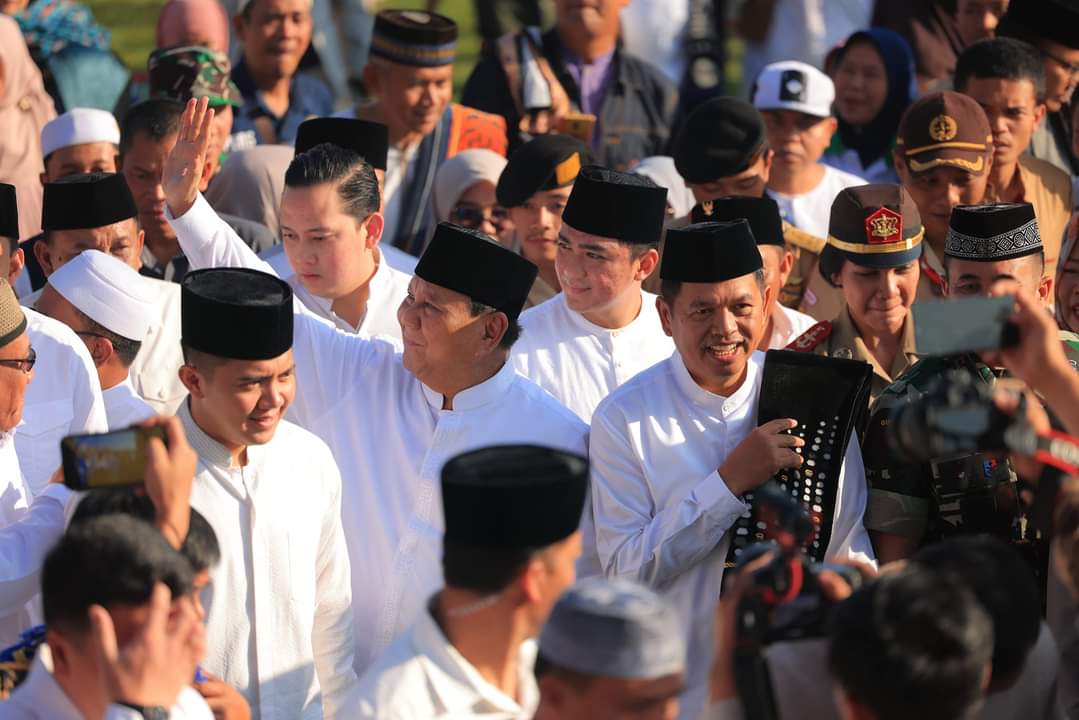 Menteri Pertahanan (Menhan) Prabowo Subianto (Ashar/SinPo.id)