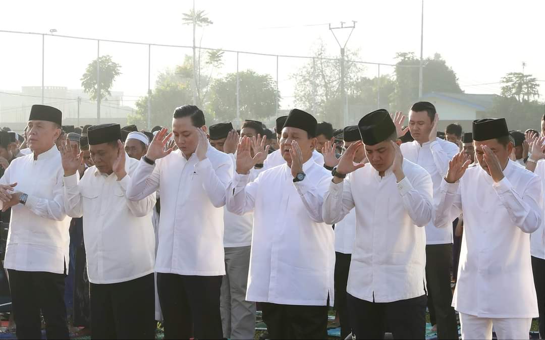 Menteri Pertahanan (Menhan) Prabowo Subianto (Ashar/SinPo.id)