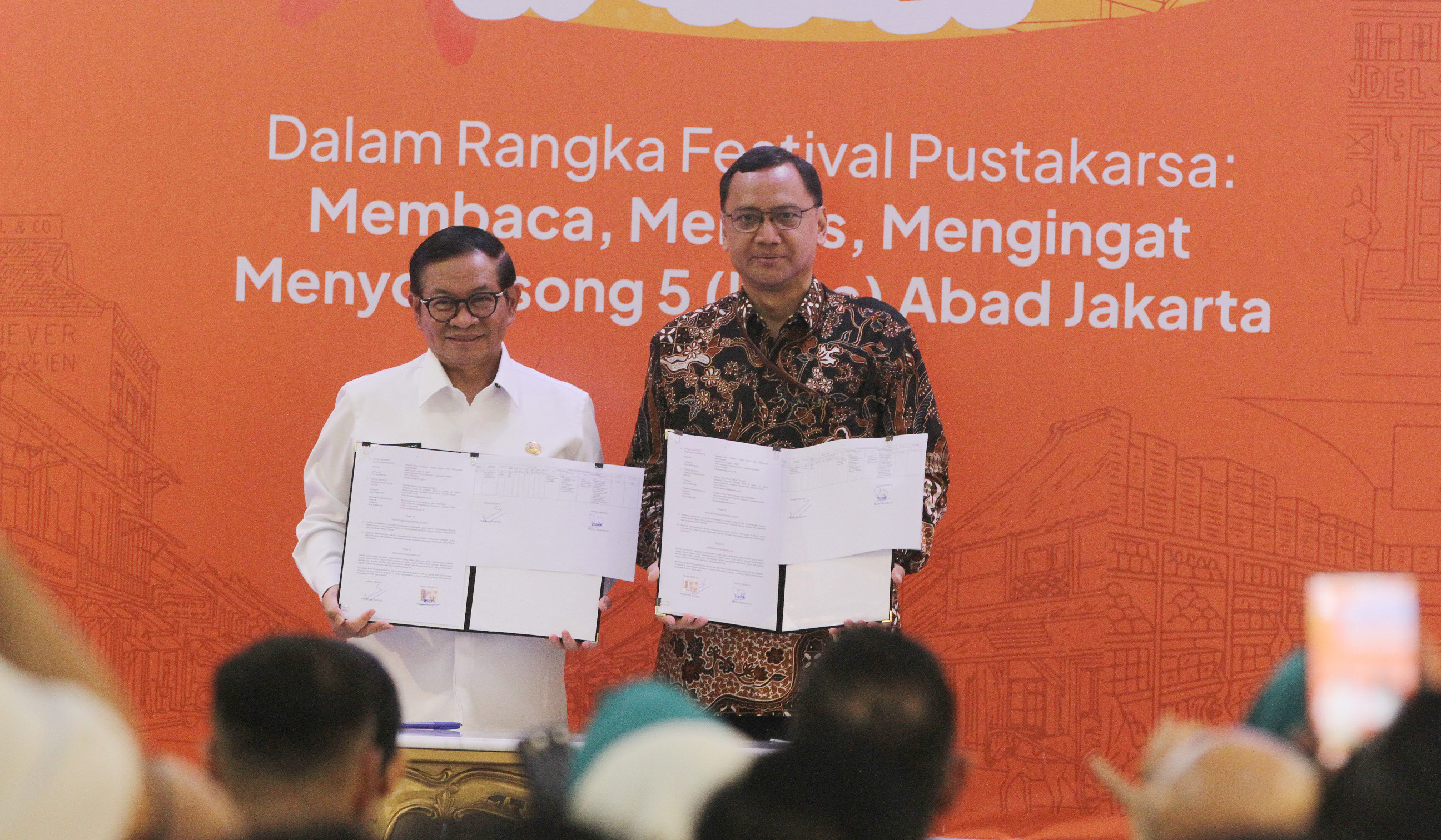 Festival Pustakarsa di TIM. (Agus Priatna/SinPo.id)